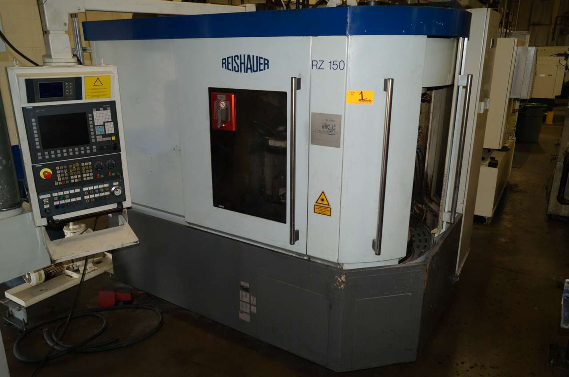 2007 Reishauer RZ-150 7- Axis CNC Gear Grinder