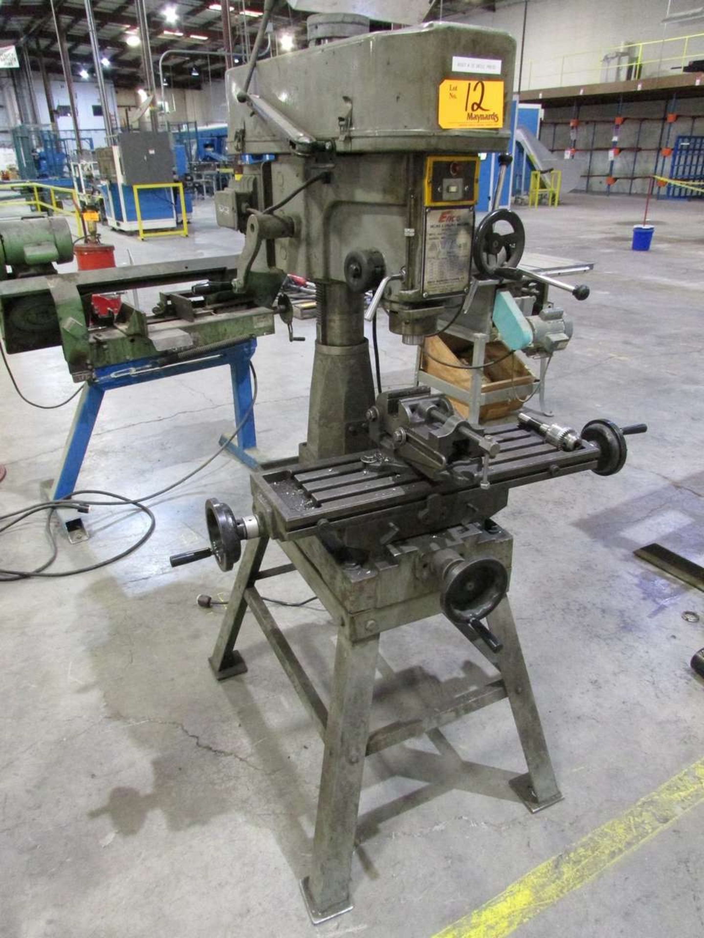 1984 Enco 91002 Pedestal Milling/Drilling Press