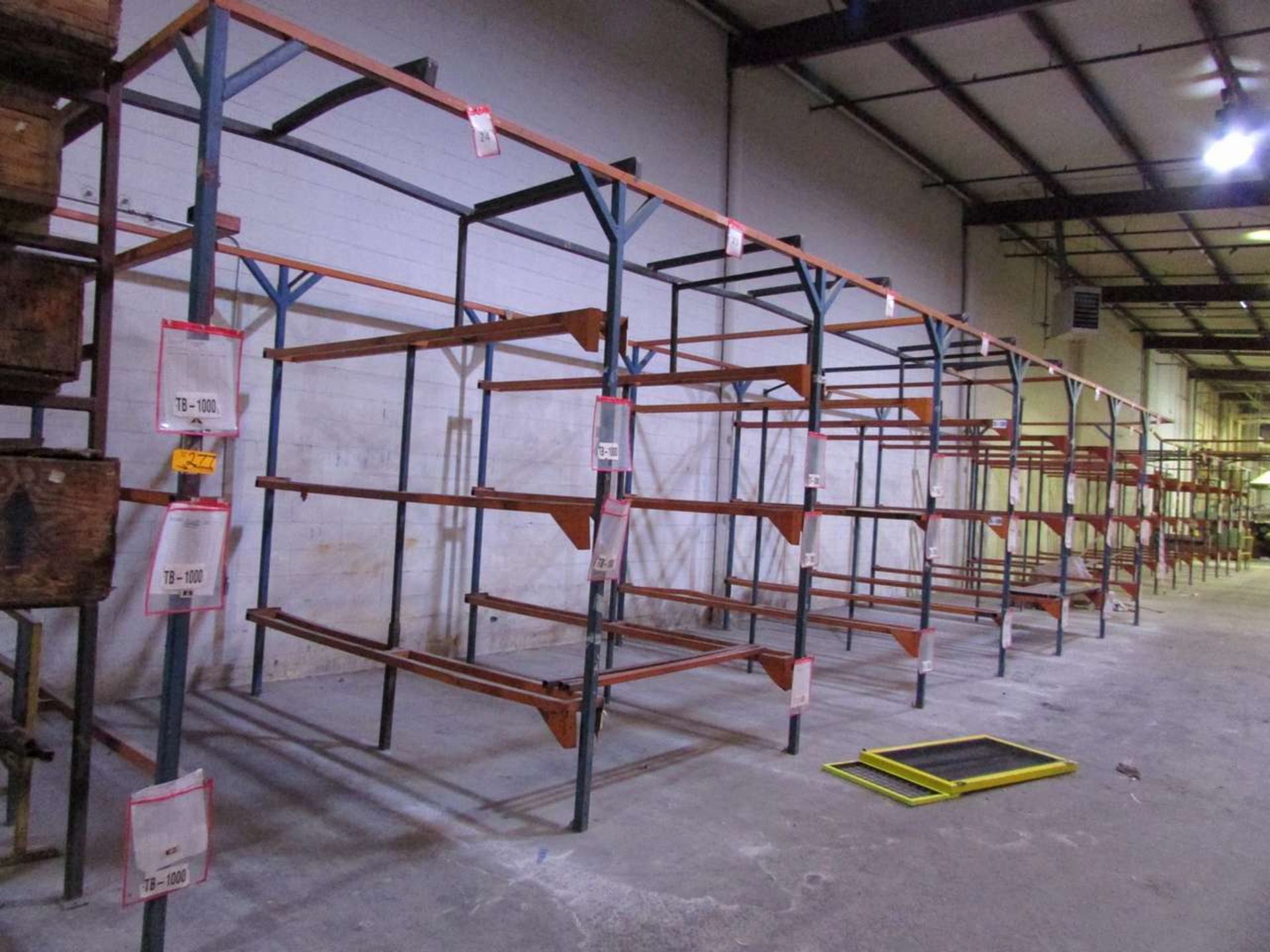 Sections of 62" Drive Through Racking