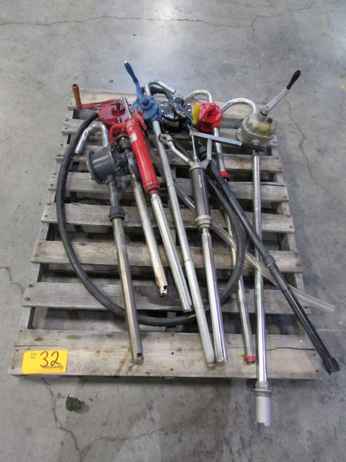 Assorted Manual Barrel Pumps