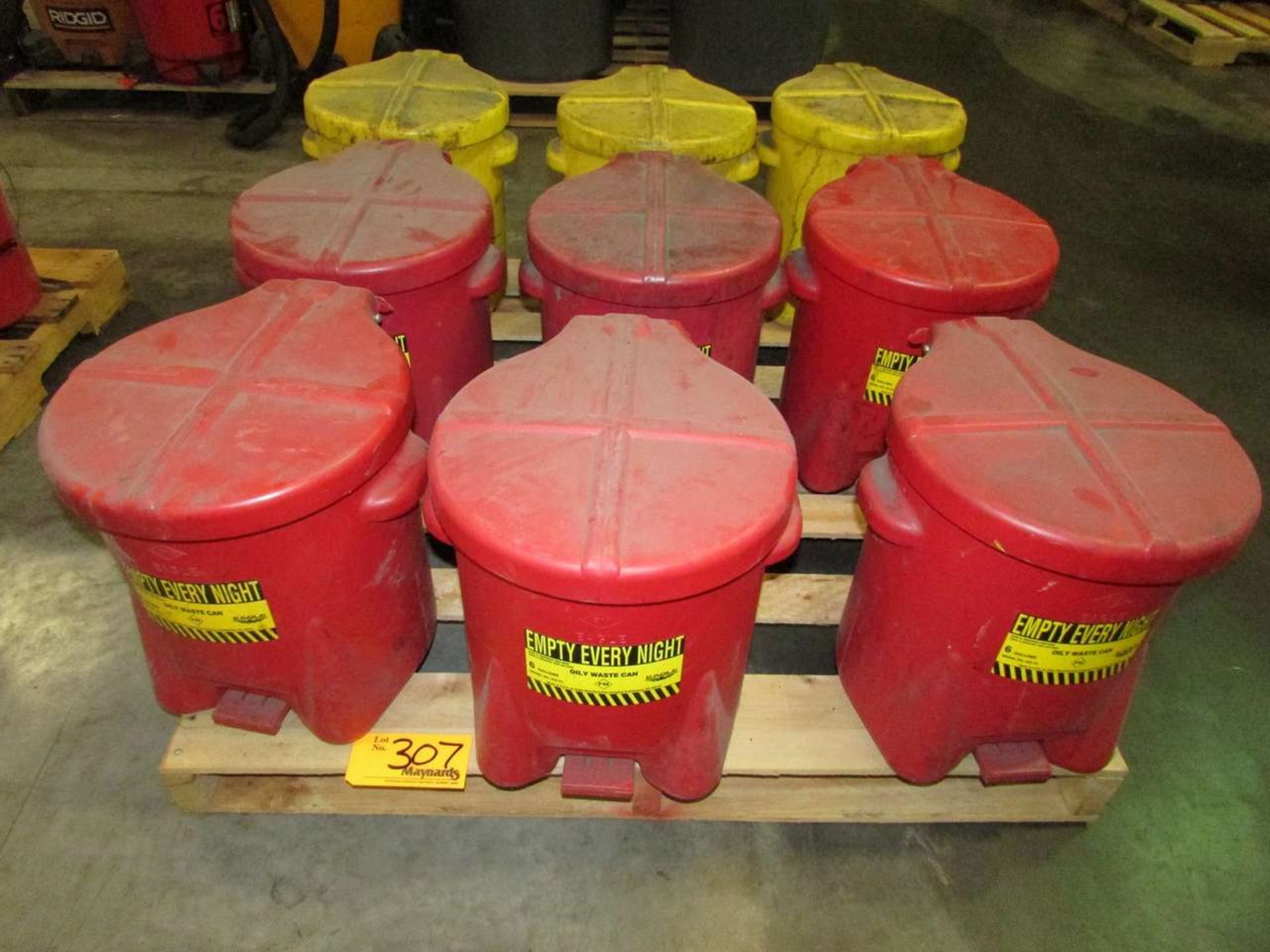 Eagle 933FL Oily Waste Cans