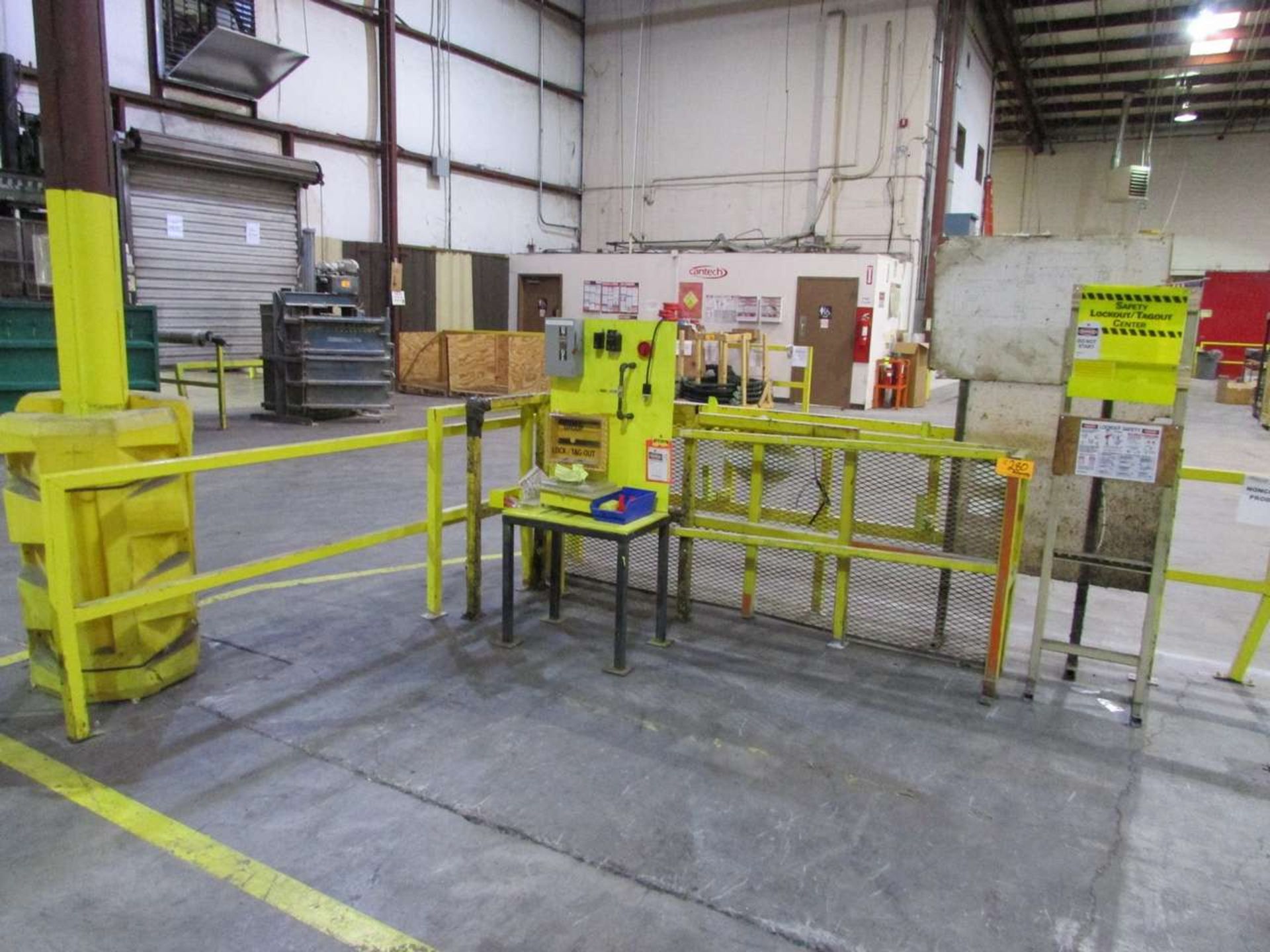 All Machine Guard Rails and Safety Cage