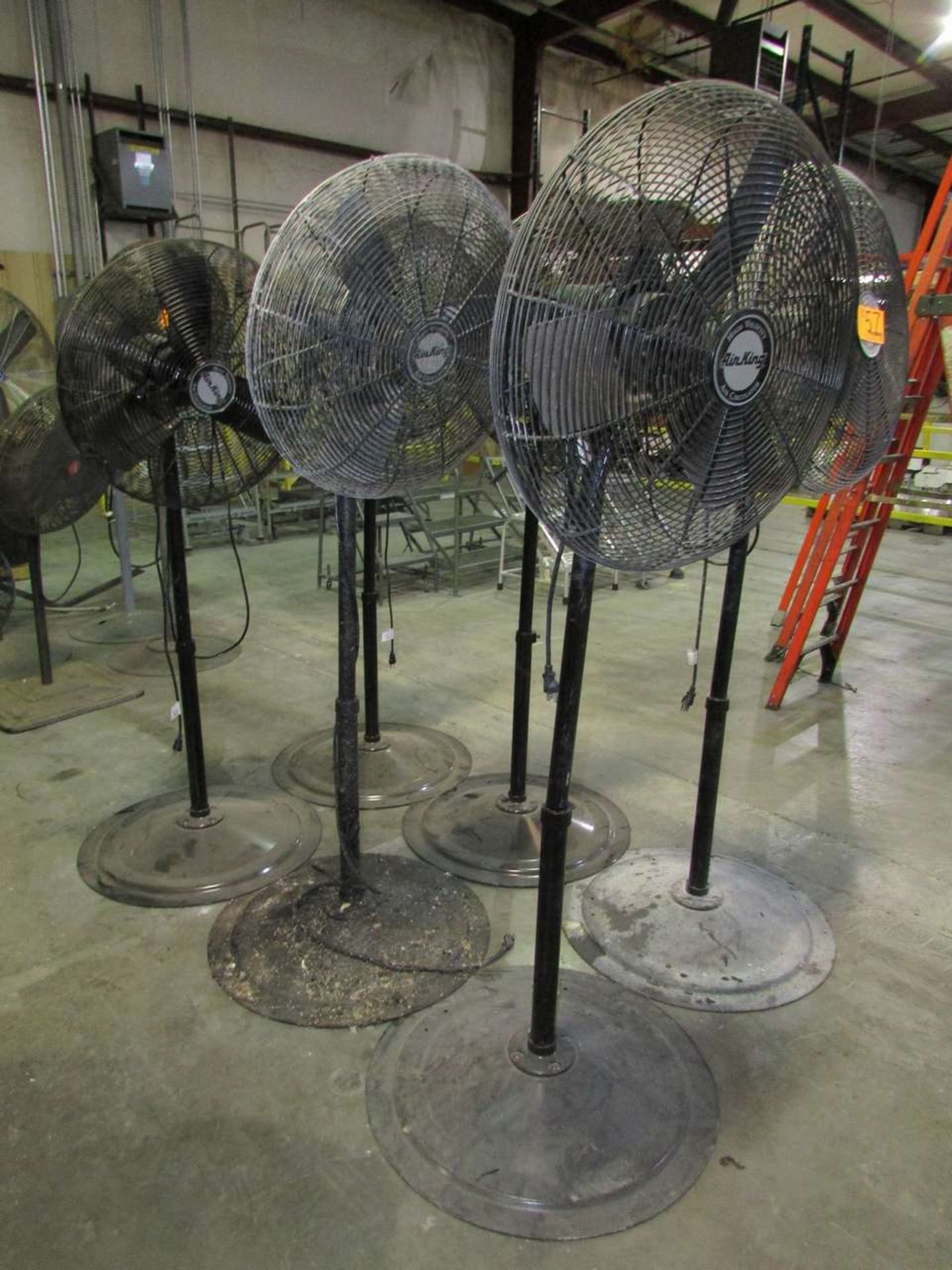 Air King NSC-243 24" Pedestal Fans - Image 2 of 2