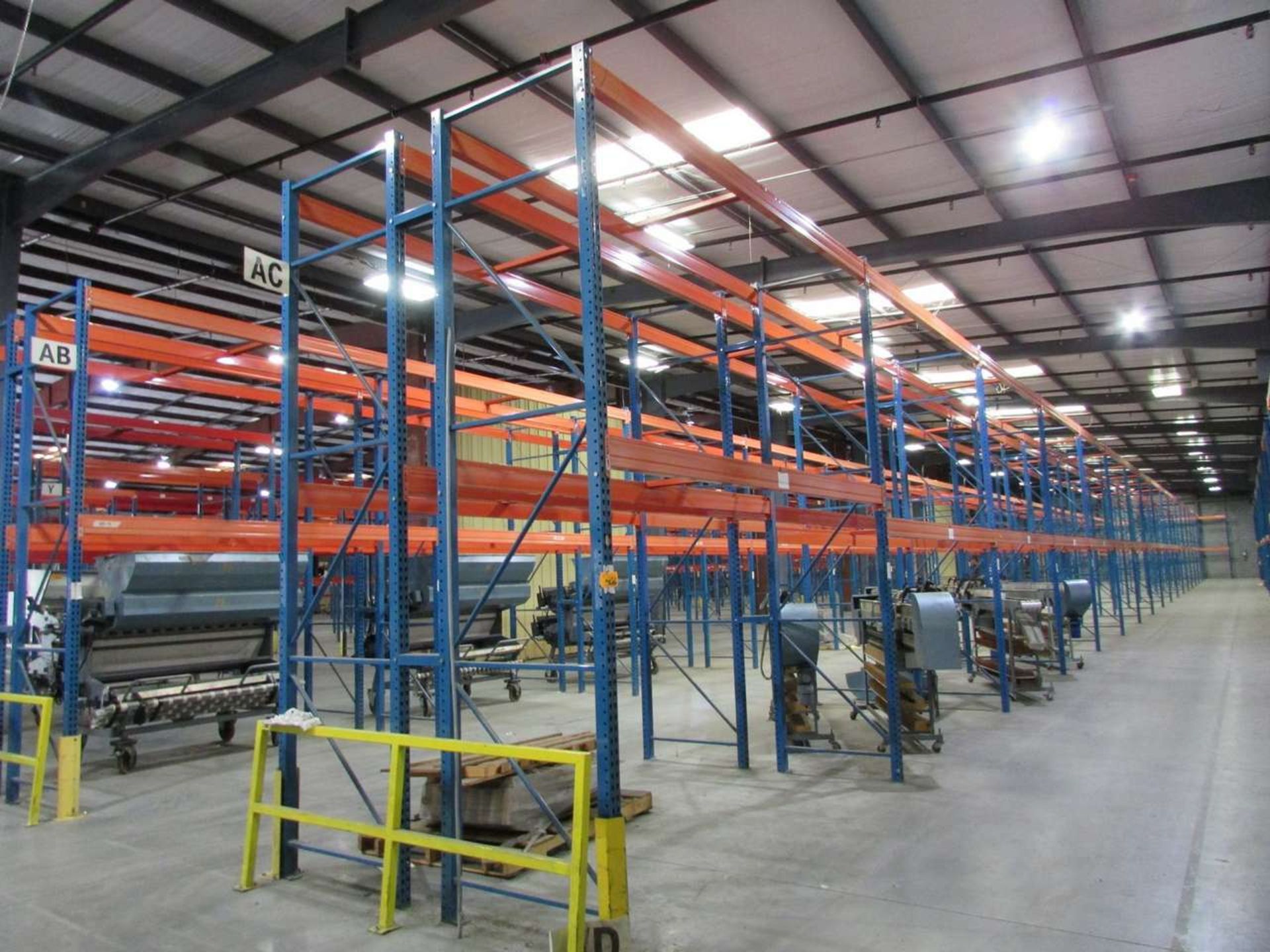 Sections of Pallet Racking