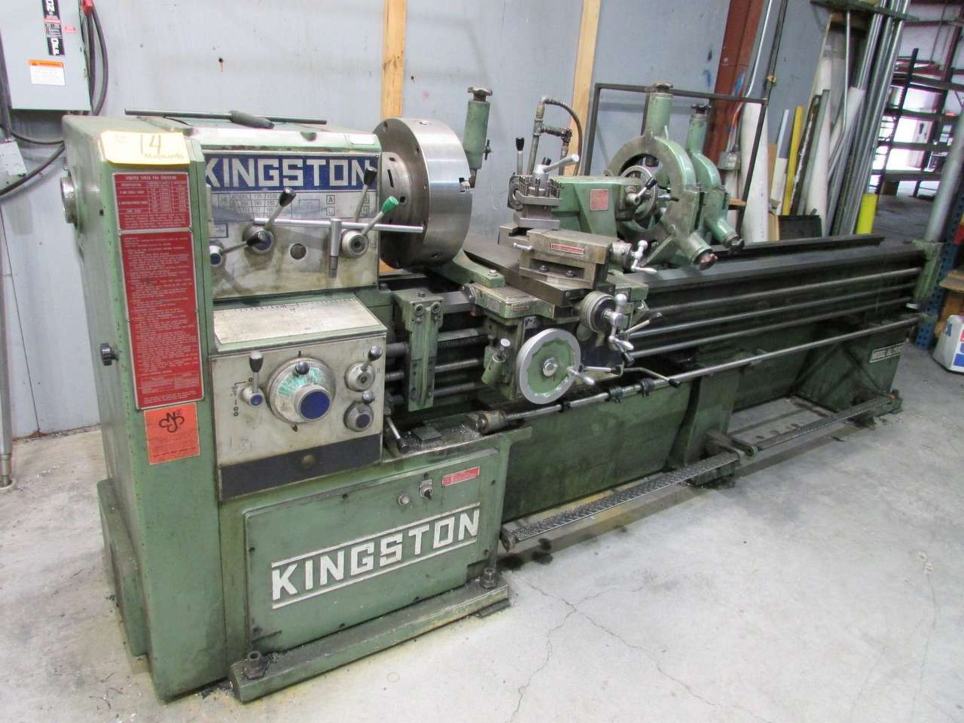 1991 Kingston HL2500 Engine Head Lathe