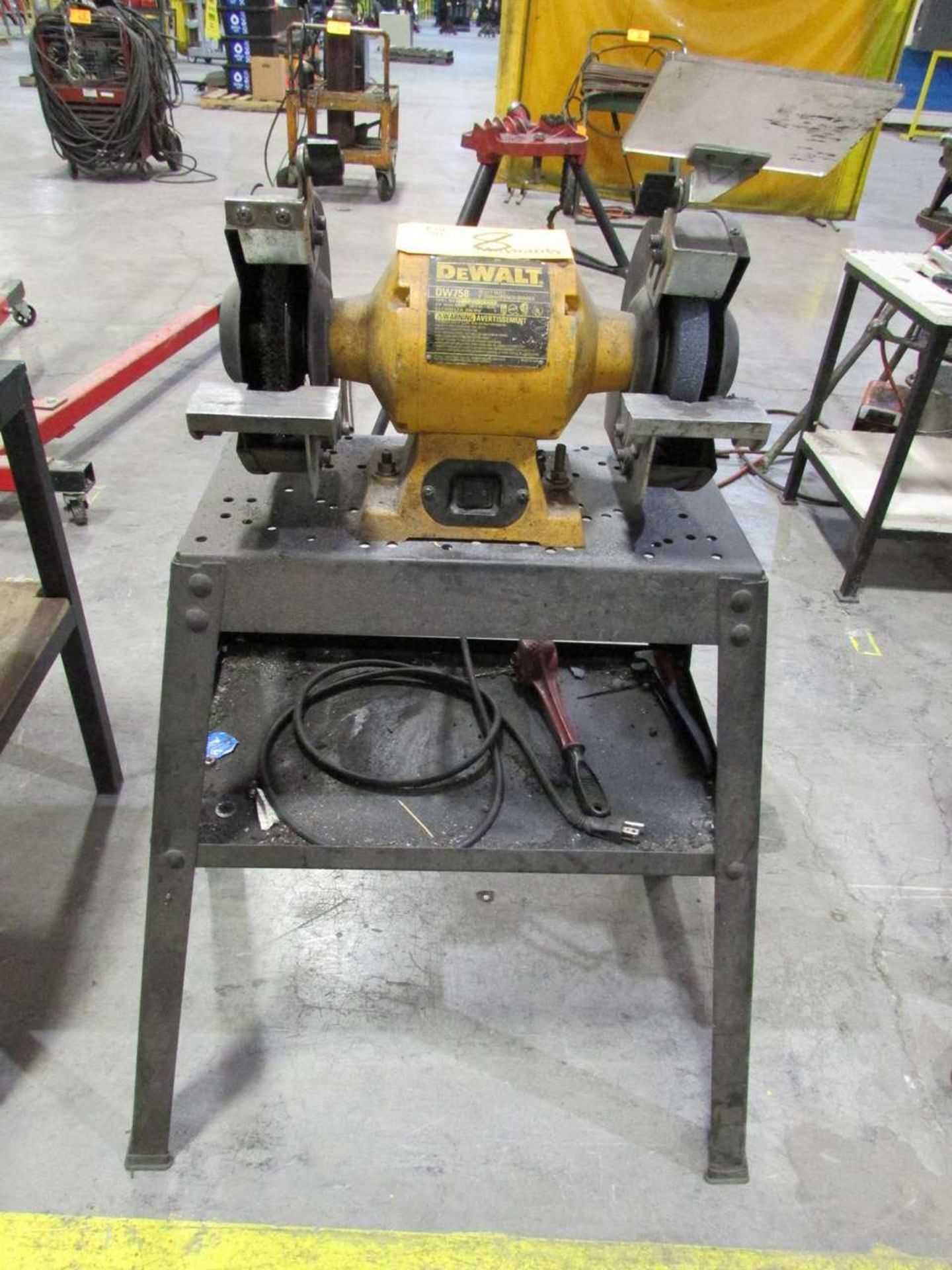 DeWalt DW758 8" Double End Pedestal Grinder