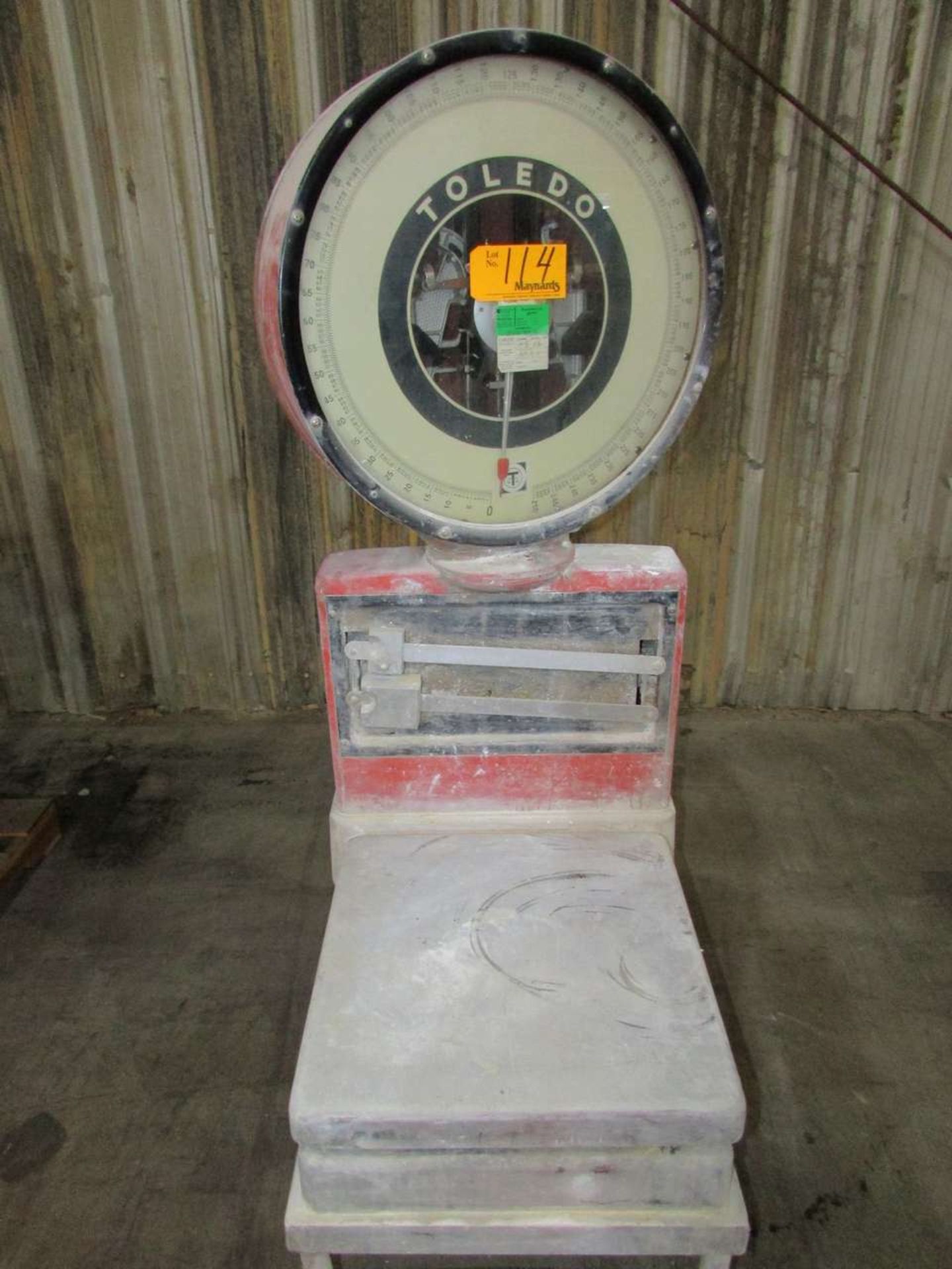 Toledo 2118U 20"x20" Platform Dial Scale - Image 2 of 4