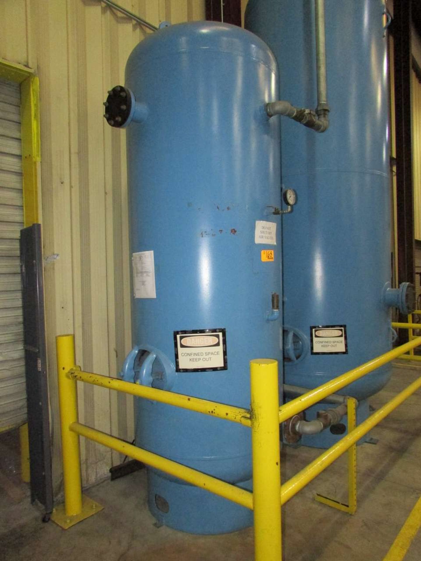 1997 Compressed Air Receiving Tank - Image 2 of 2