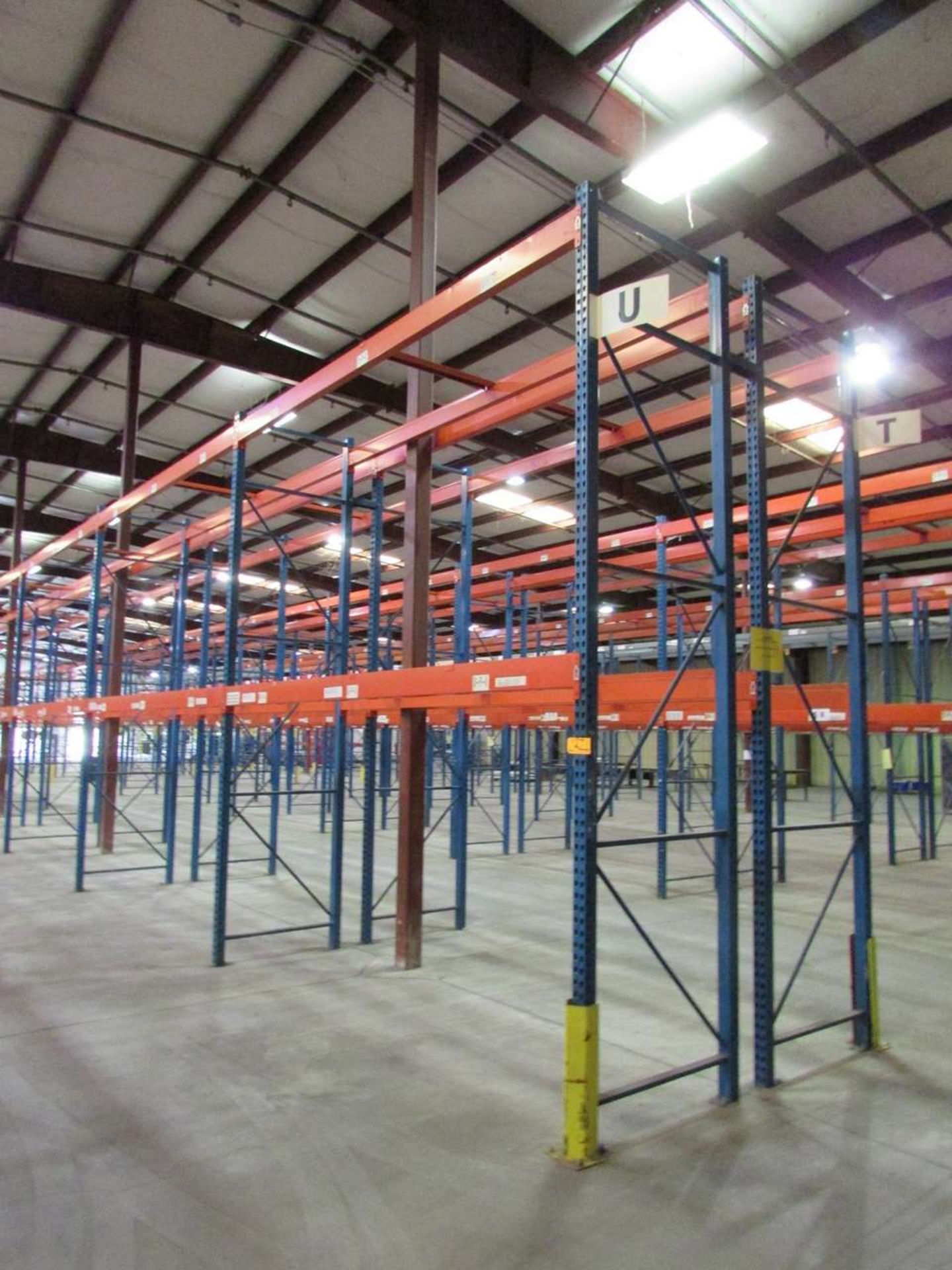 Sections of Pallet Racking