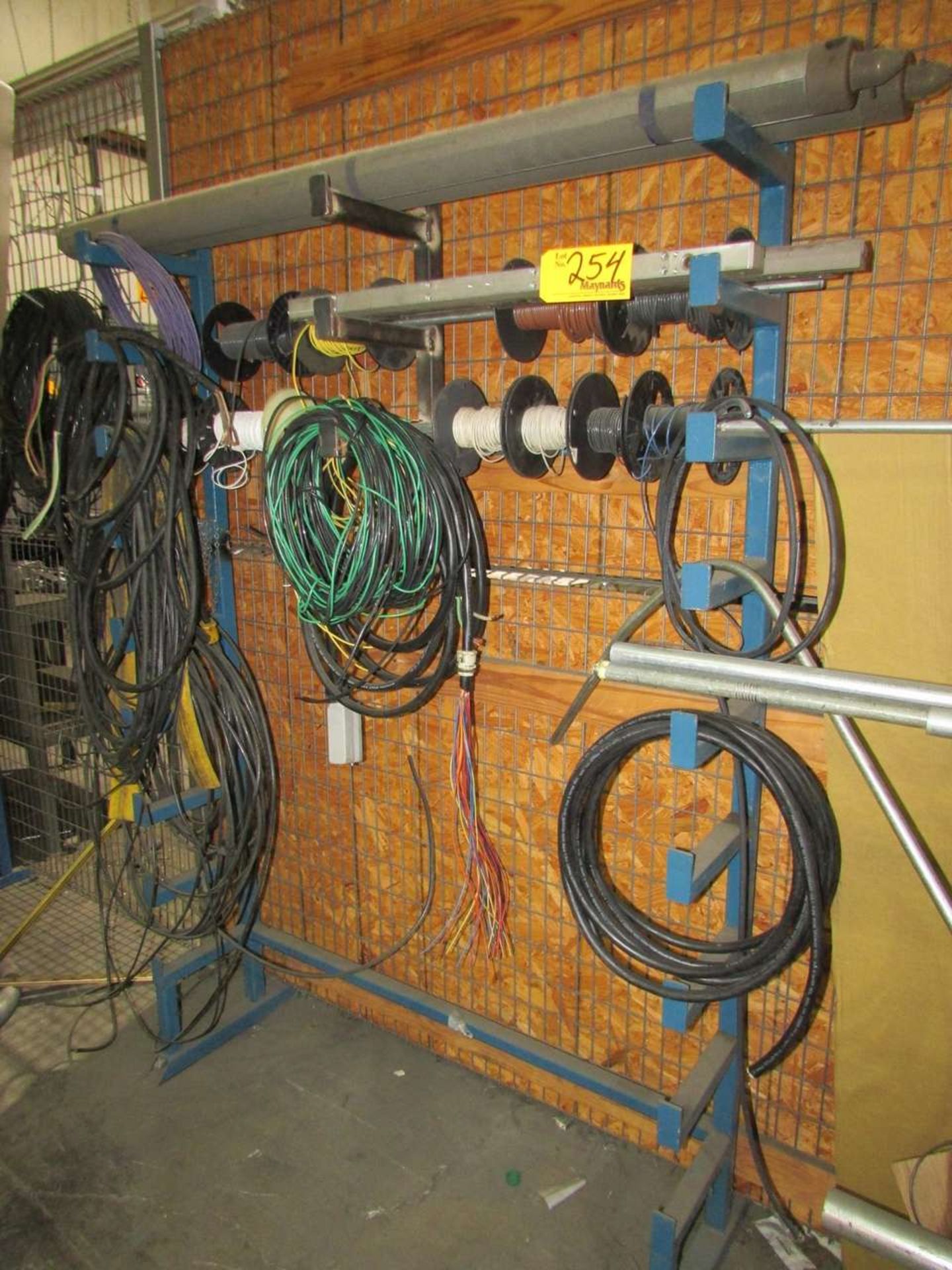 Wire Spool Cart and Storage Rack - Image 3 of 5