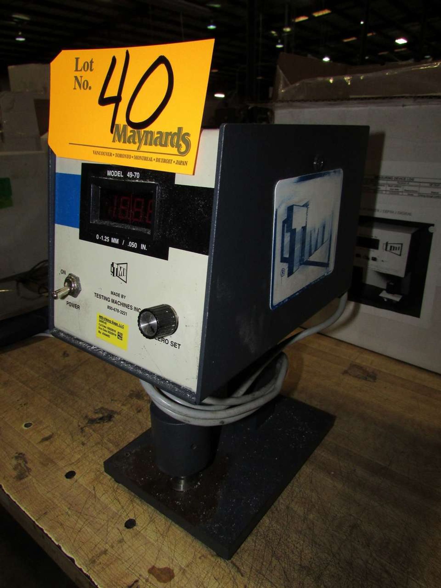 Testing Machines Inc. 49-70 Digital Micrometers