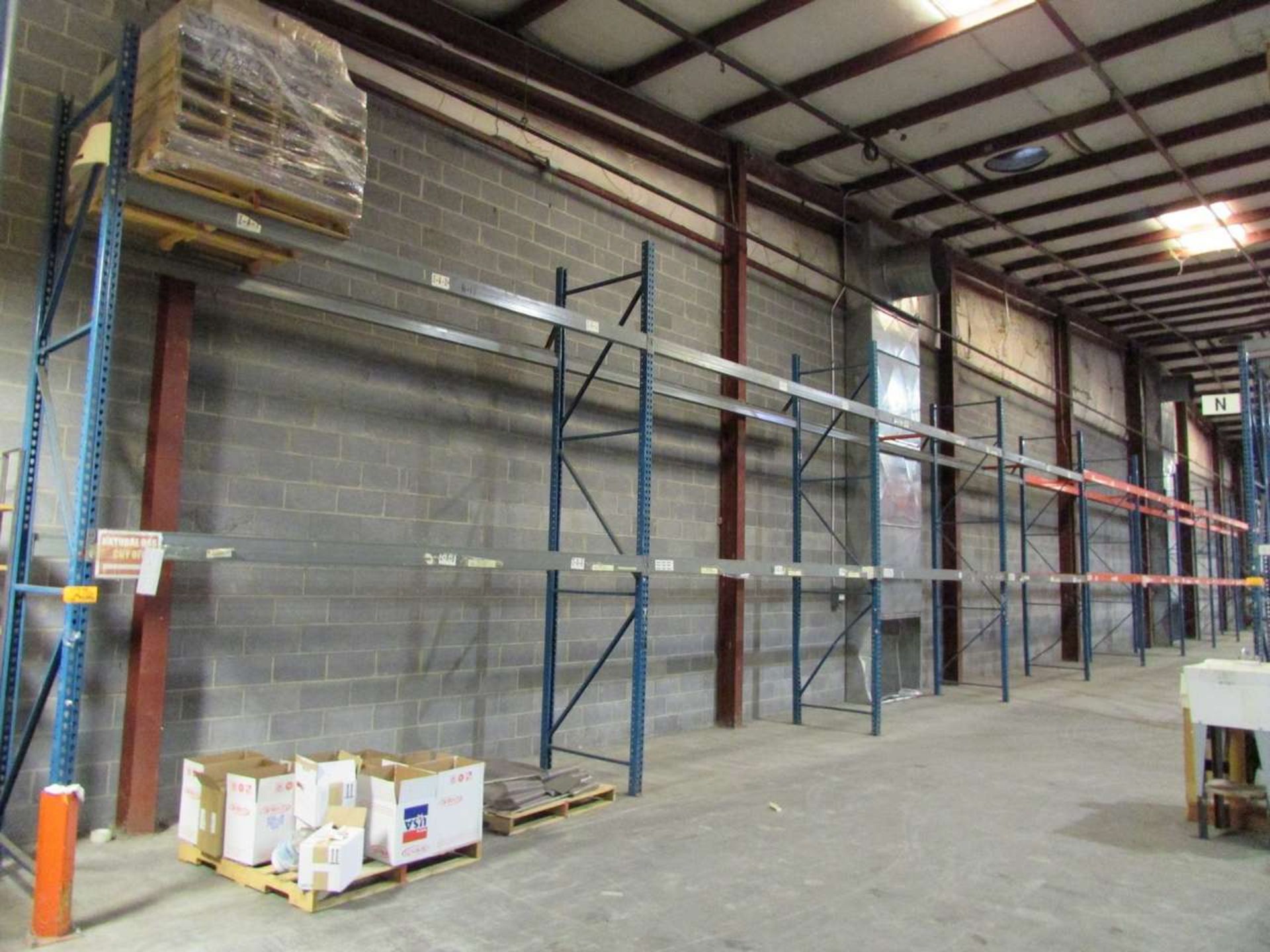 Sections of Pallet Racking