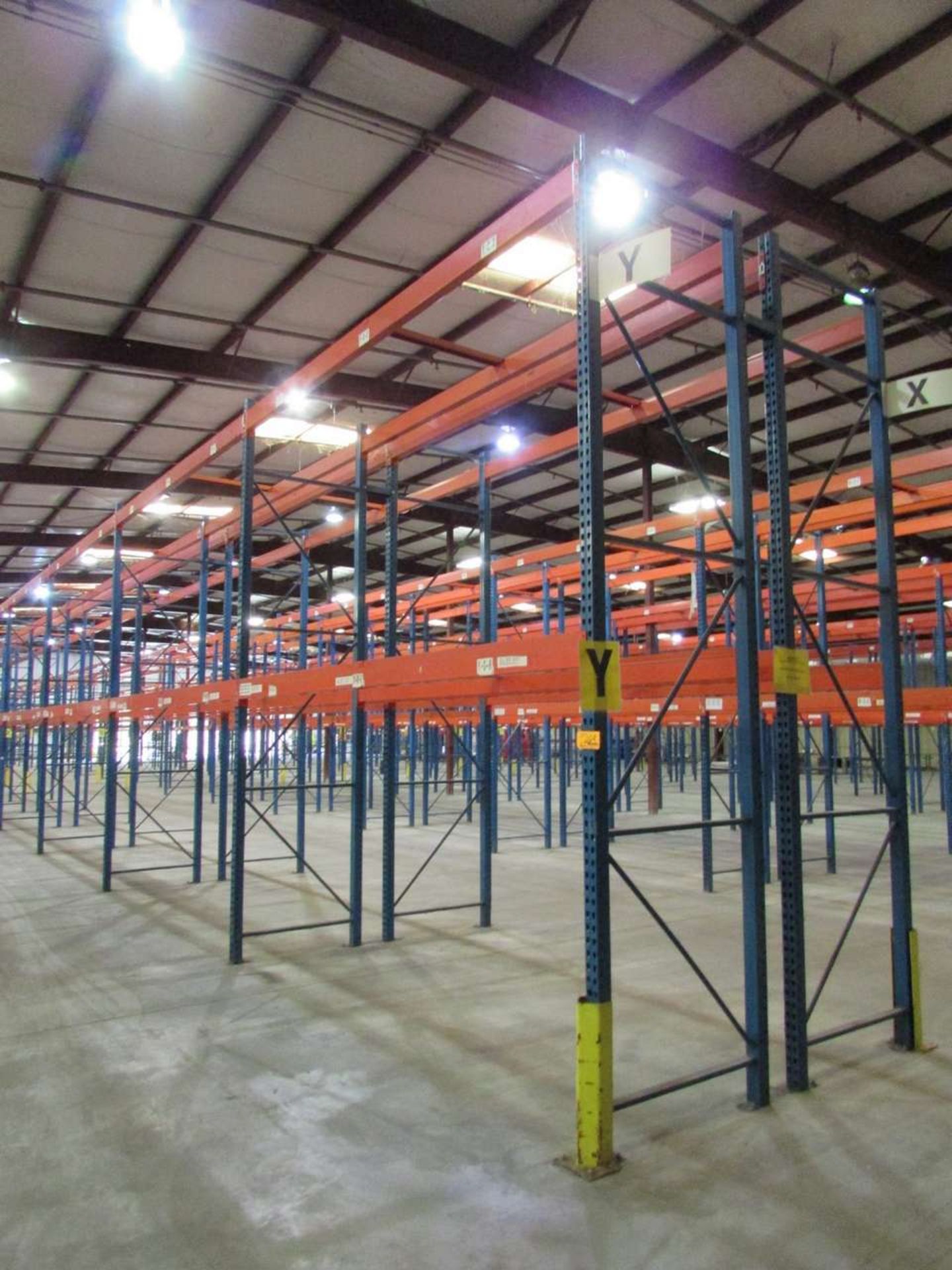 Sections of Pallet Racking