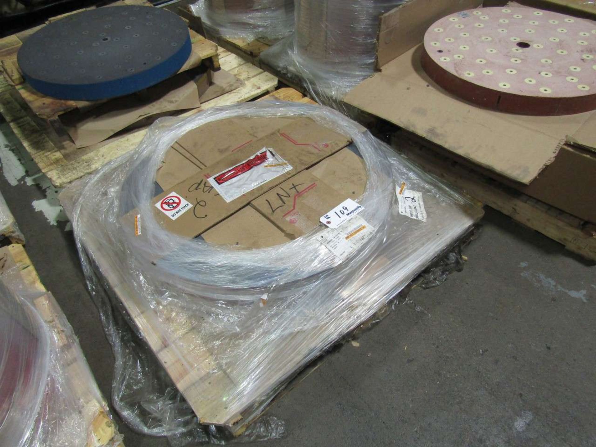 3 Skids of Various Size Grinding Wheels