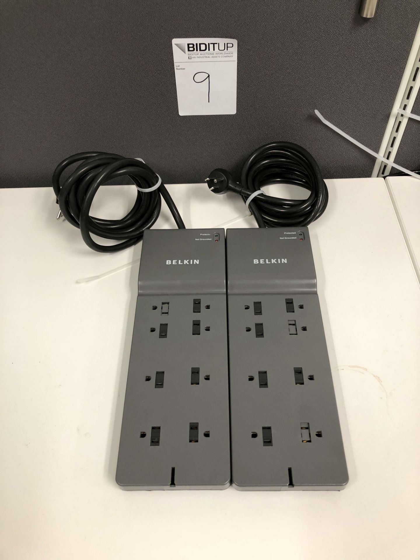 Belkin 8-Outlet Surge Protector Power Strip, 8' Cord, Model BE108000-08-CM