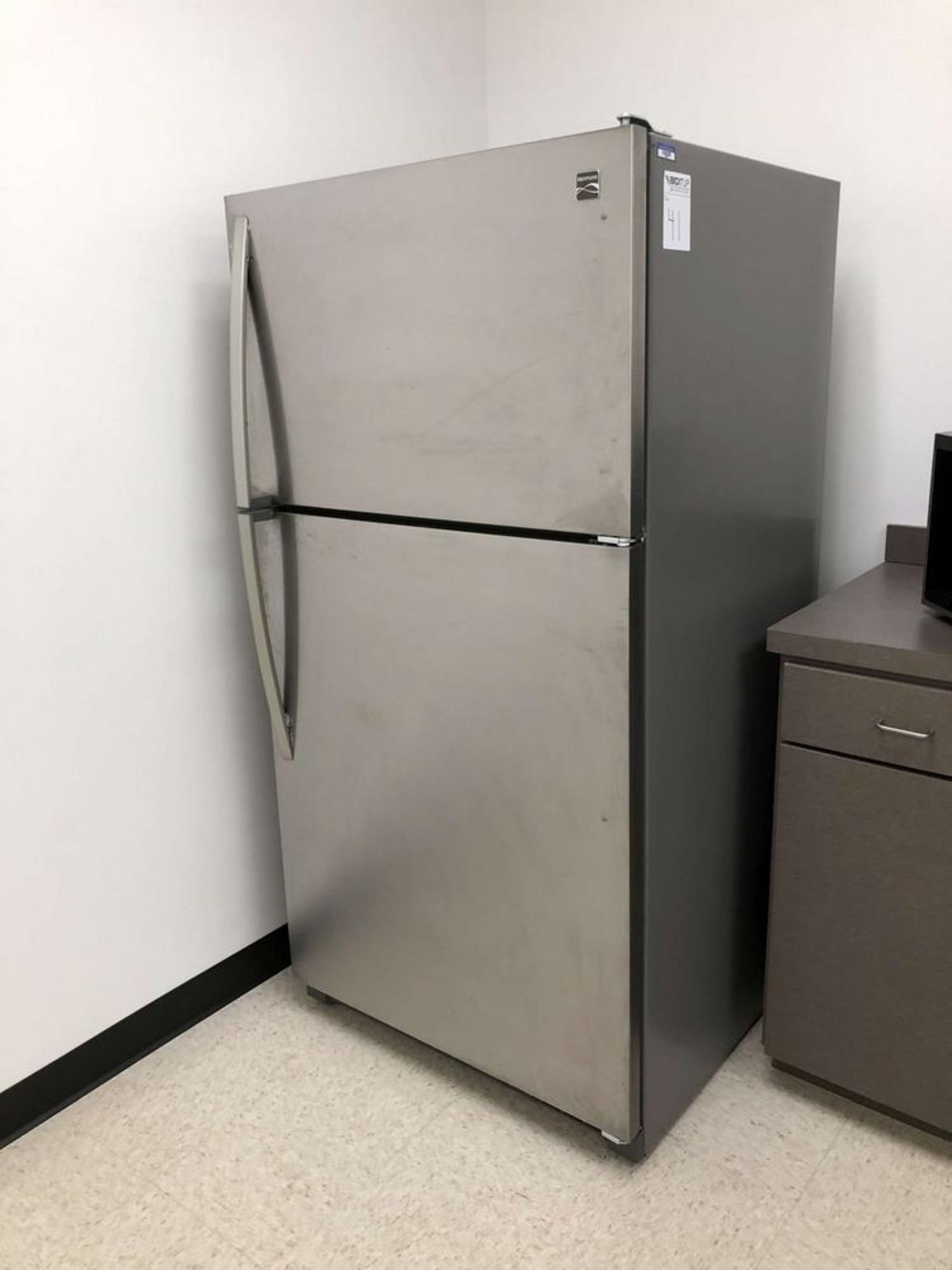 2017 Kenmore Refrigerator, Model 106.70213410, S/N VS73644440