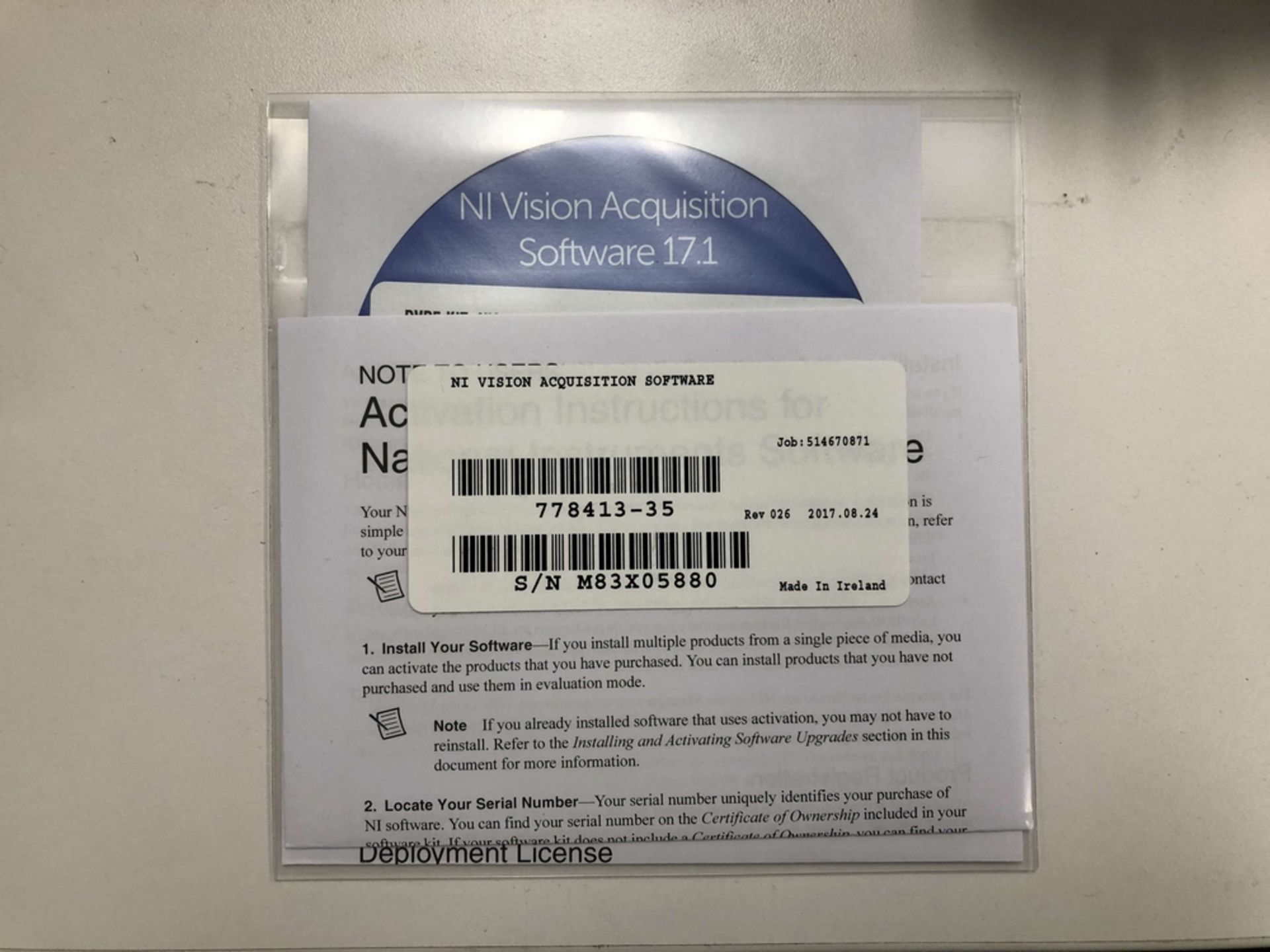 National Instruments NI PCIe-8244 Quad Port USB 3.0 Interface Device; NI Vision Acquisition Driver - Image 3 of 5