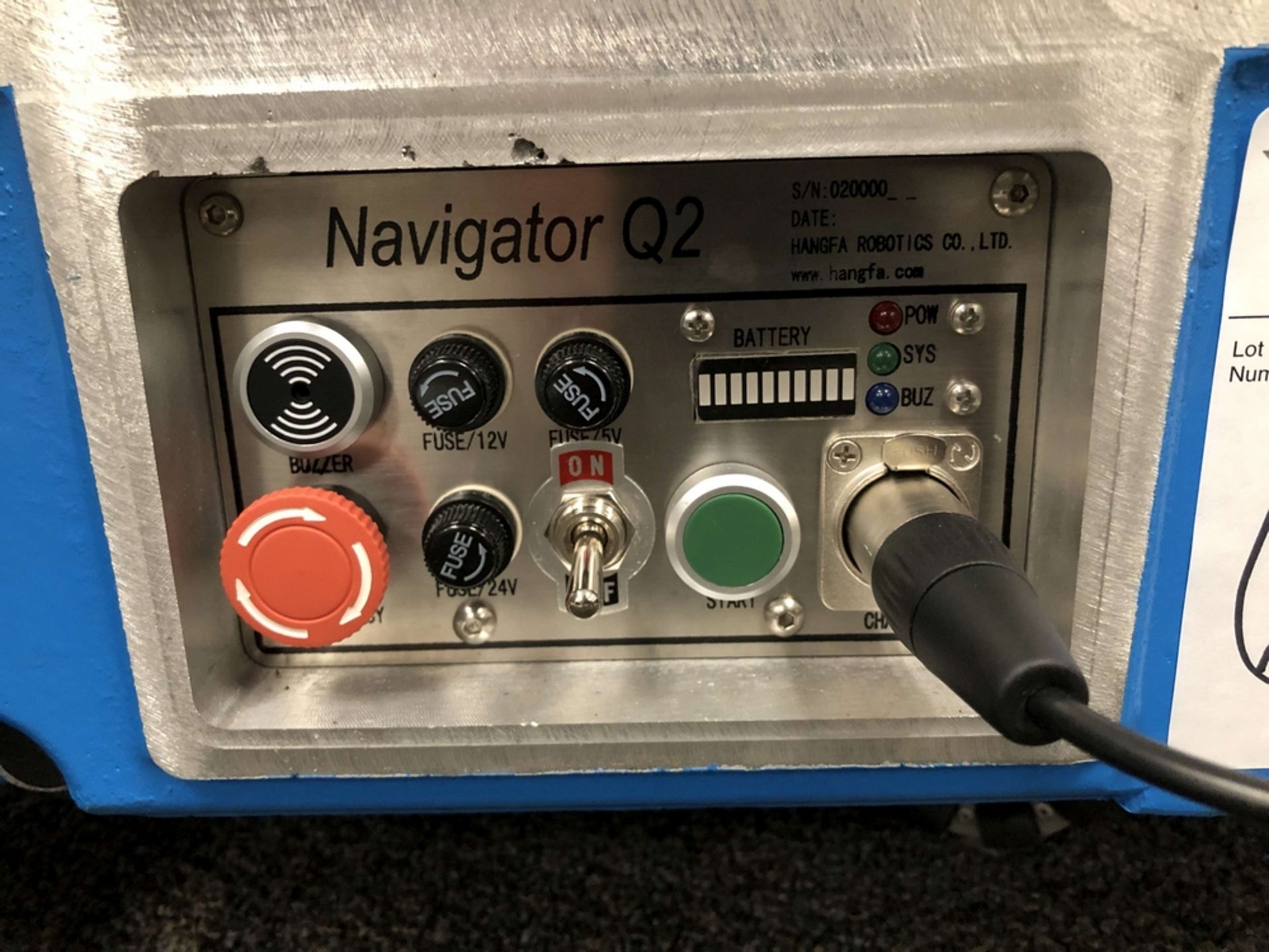 Hangfa Navigator Q2 Robot Platform, S/N 020000, w/ Hangfa Pathfinder Radio Control System - Image 6 of 6