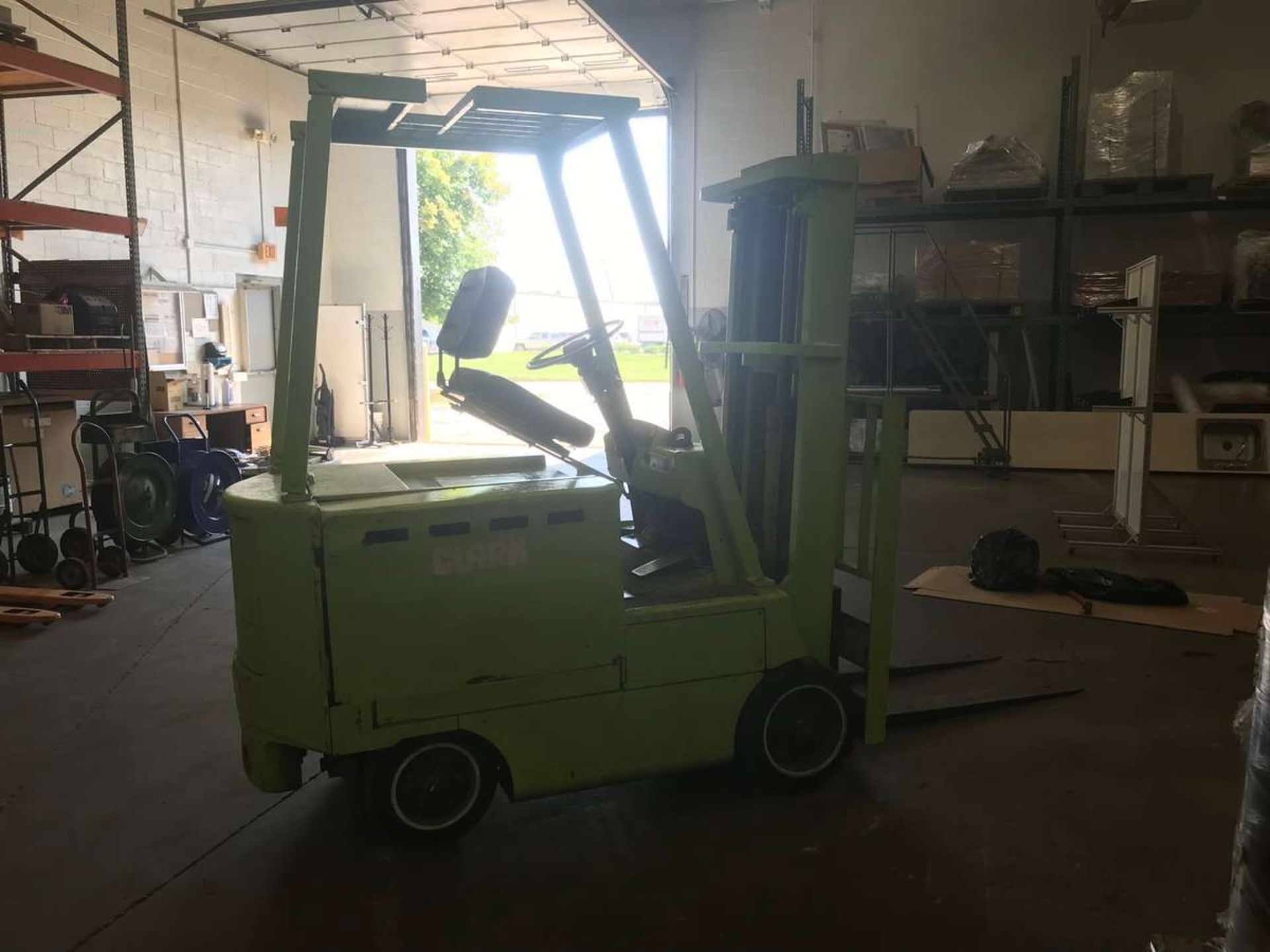 Clark EC500-40F Electric Forklift - Image 4 of 13