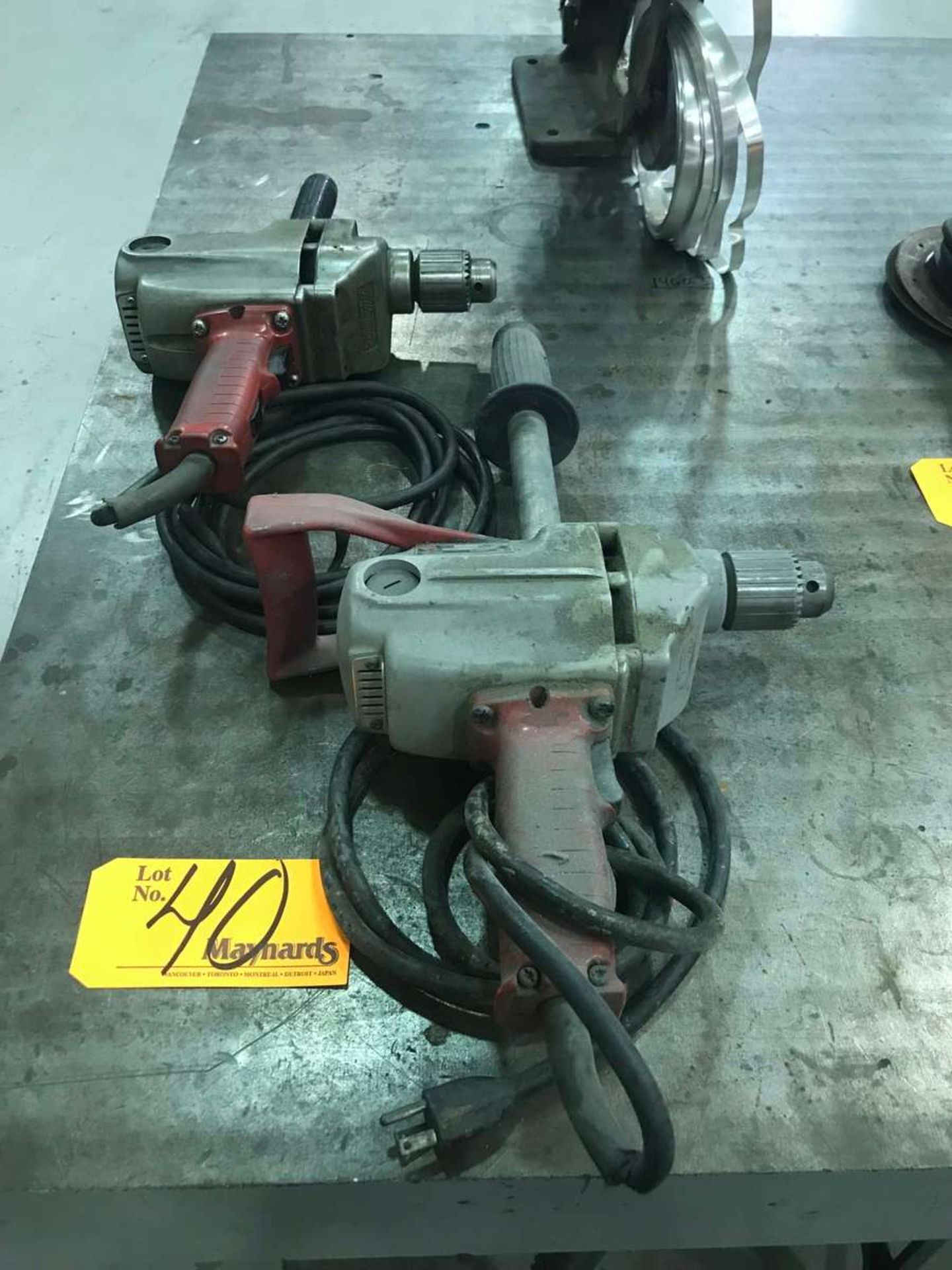 Milwaukee (1) 1/2'' Electric Heavy-Duty Drills,