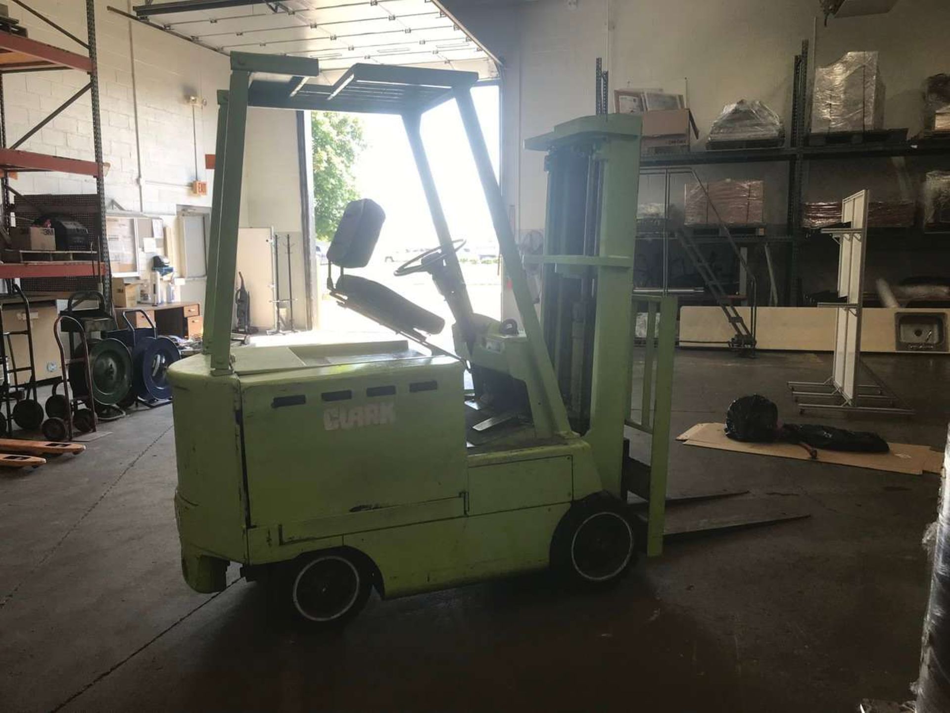 Clark EC500-40F Electric Forklift - Image 3 of 13