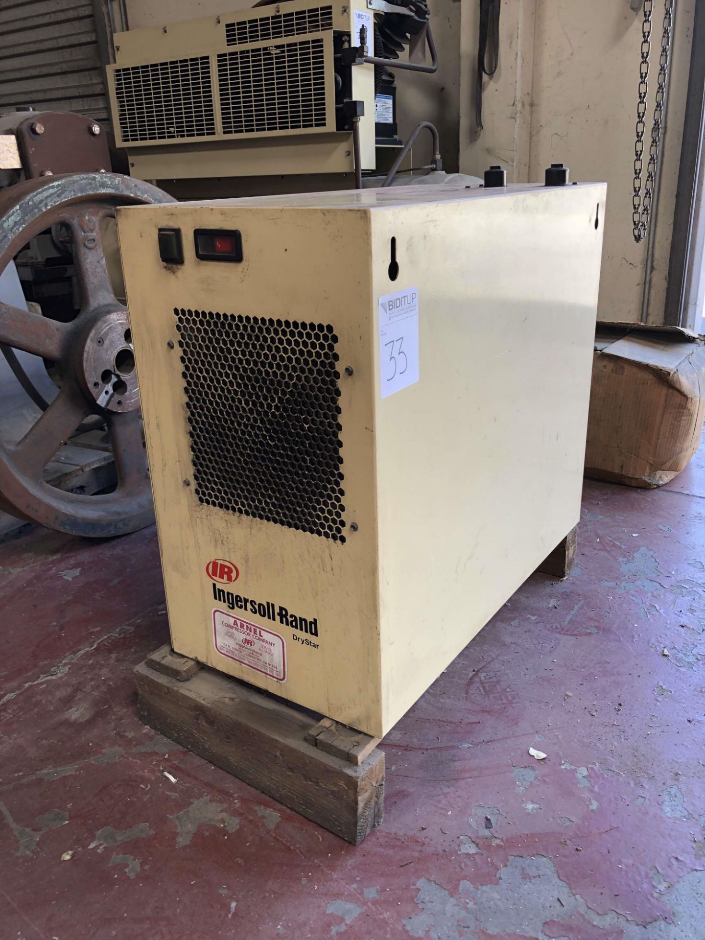 Ingersoll Rand DryStar Refrigerated Air Dryer, Model DS75, S/N 2361060006