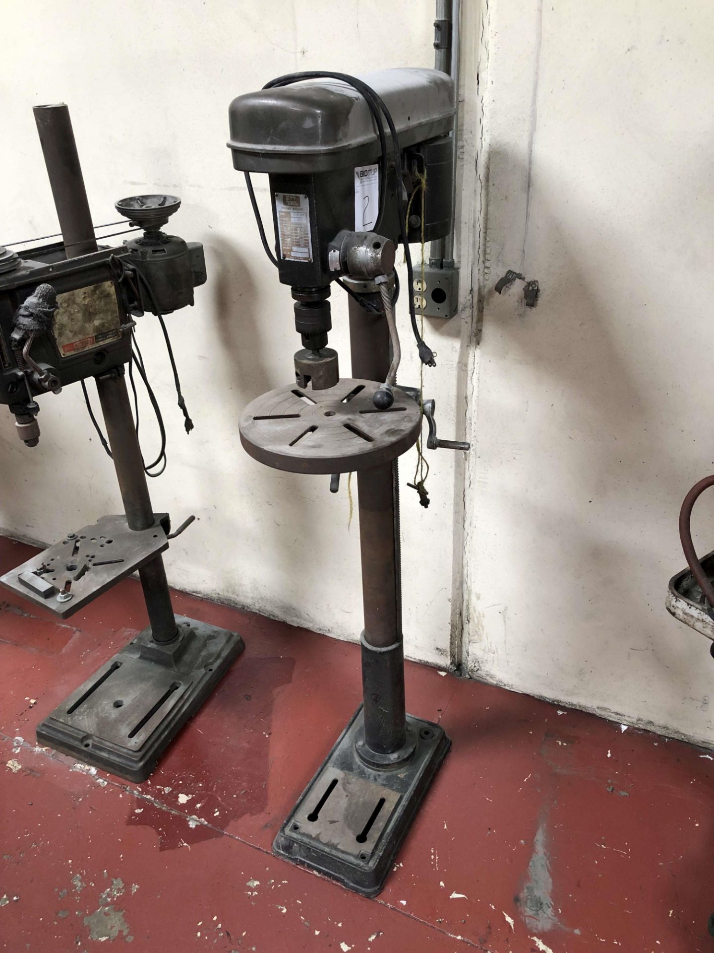 All Tool 13" Floor Drill Press, Model CTT-13F, 455 to 2630 RPM, S/N 49185