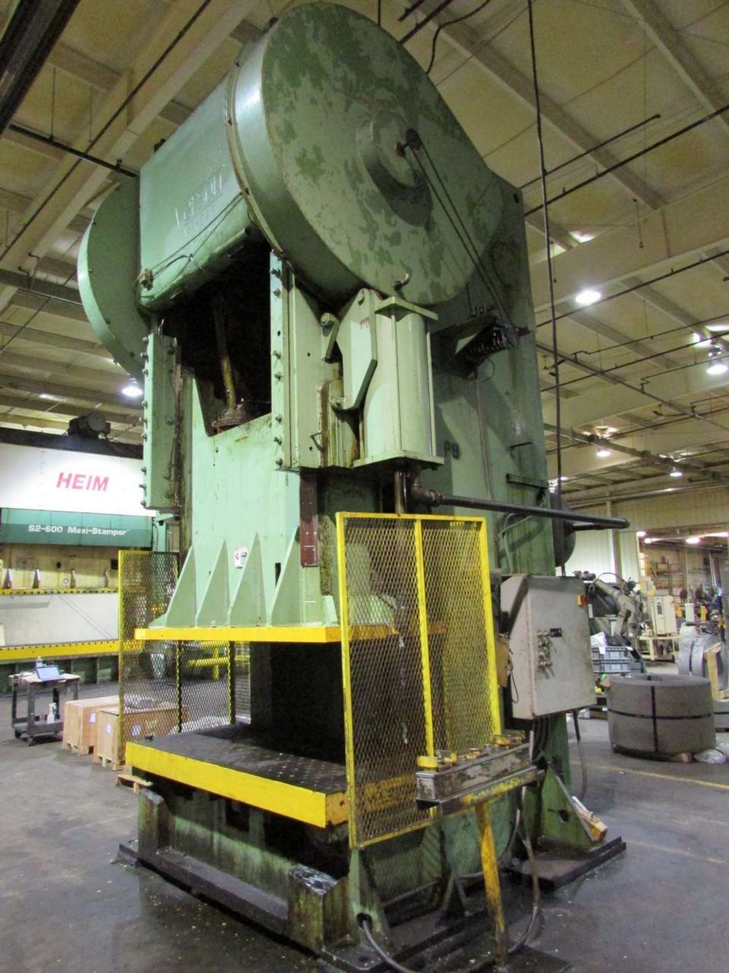 1951 Verson 8-54G 250-Ton Open Back Gap Frame Press - Image 5 of 14