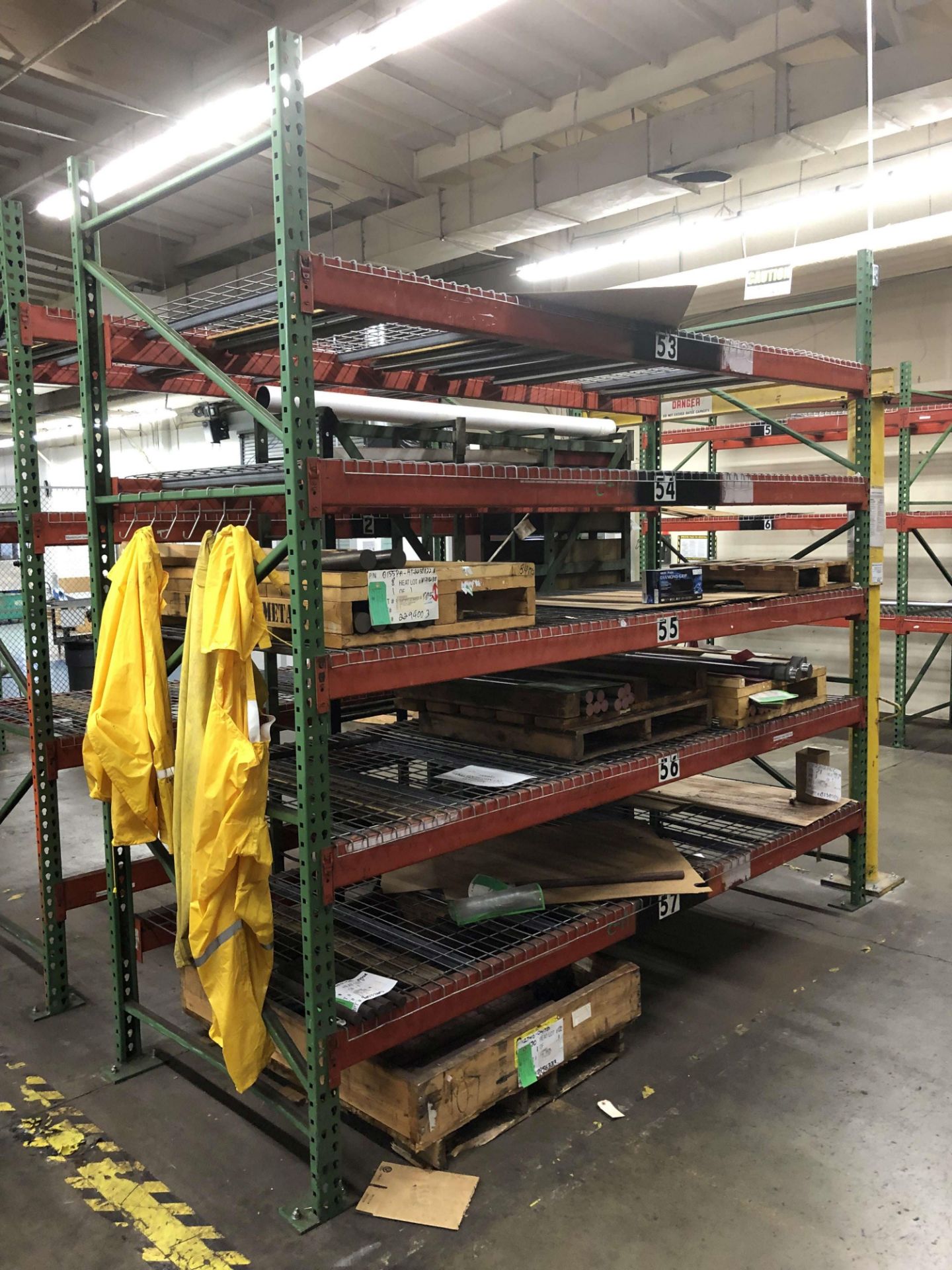 (18) Sections of Pallet Racking; (25) 10' High x 48" Deep Uprights, (112) 10' Long x 4-3/4" - Image 8 of 10