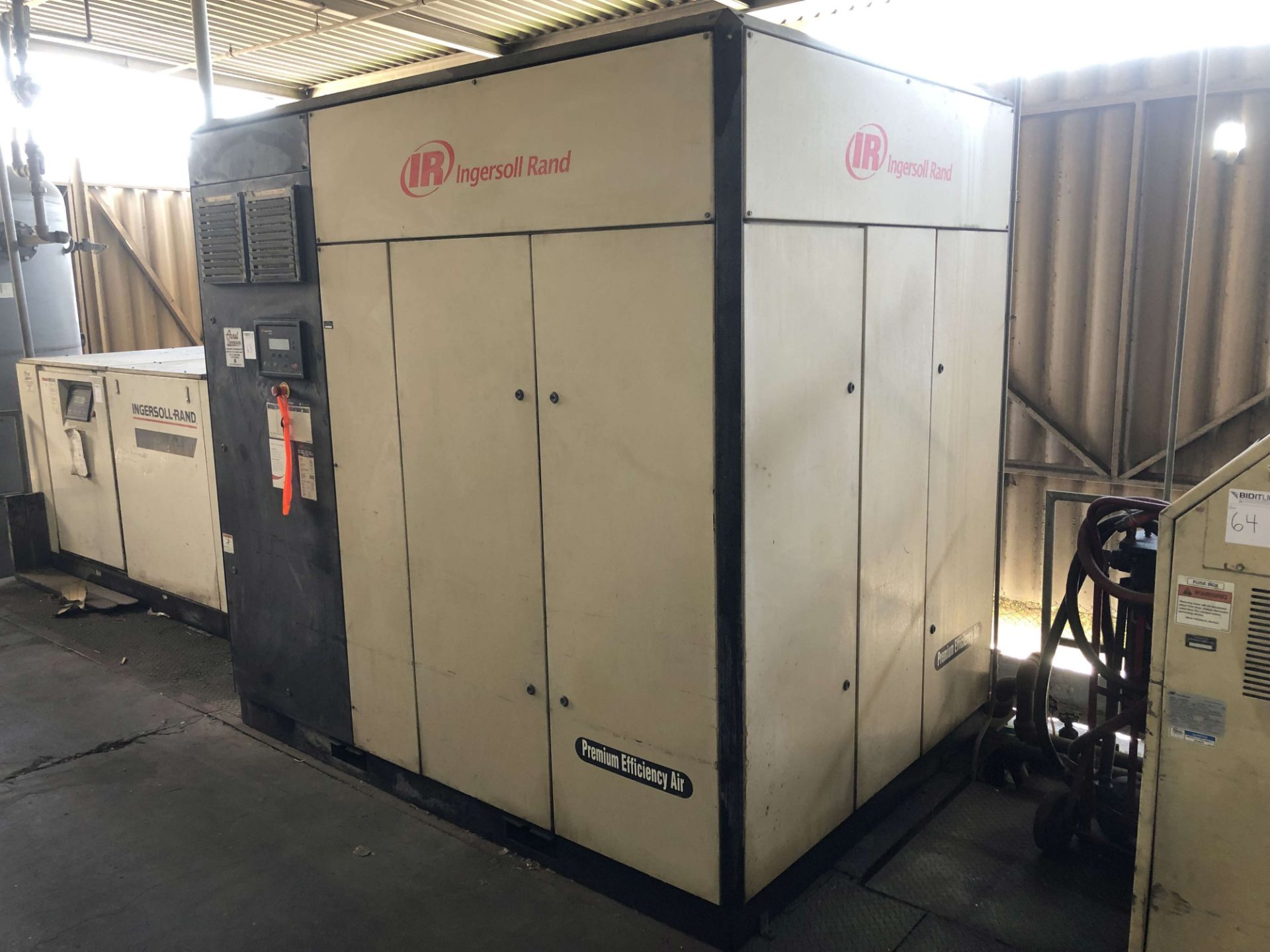 Ingersoll Rand 150 HP Air Compressor, Model IRN150H-CC, S/N NF51168U08331 [Located @ 1700 Business