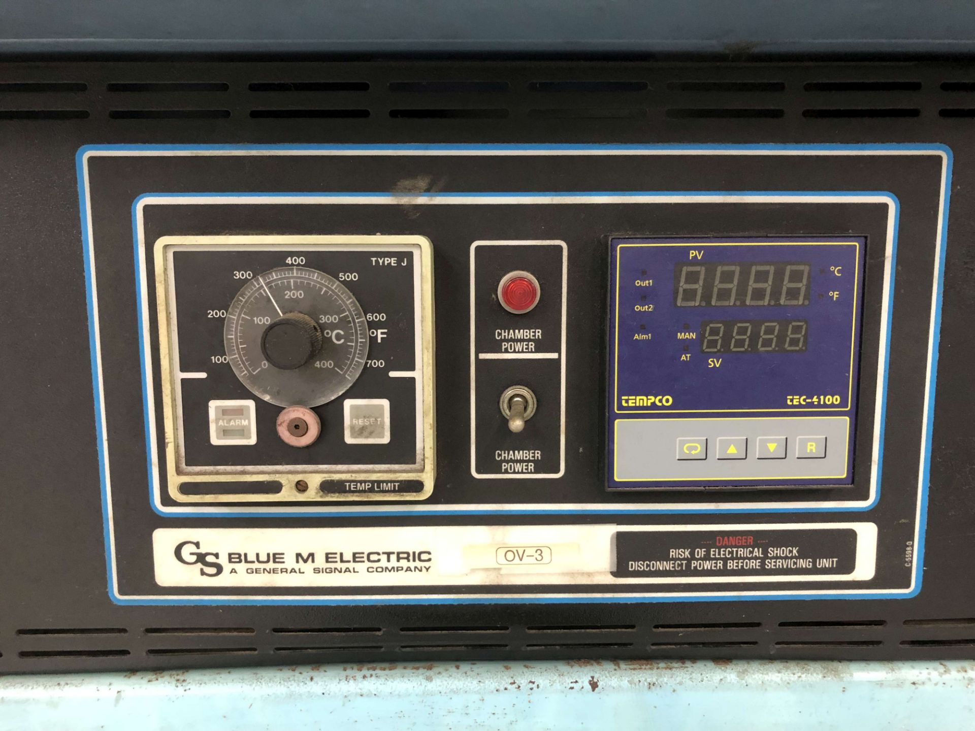 Blue M Oven, Tempco TEC-4100 Temperature Controller [Located @ 1700 Business Center Drive, Duarte, - Image 3 of 4