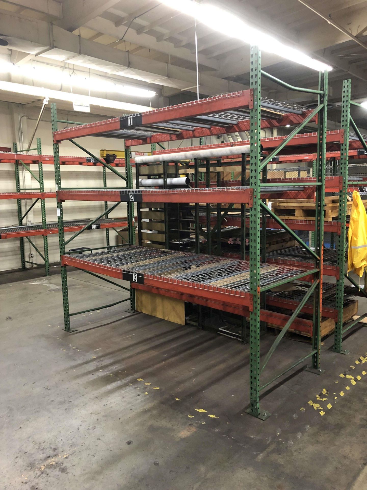 (18) Sections of Pallet Racking; (25) 10' High x 48" Deep Uprights, (112) 10' Long x 4-3/4" - Image 9 of 10