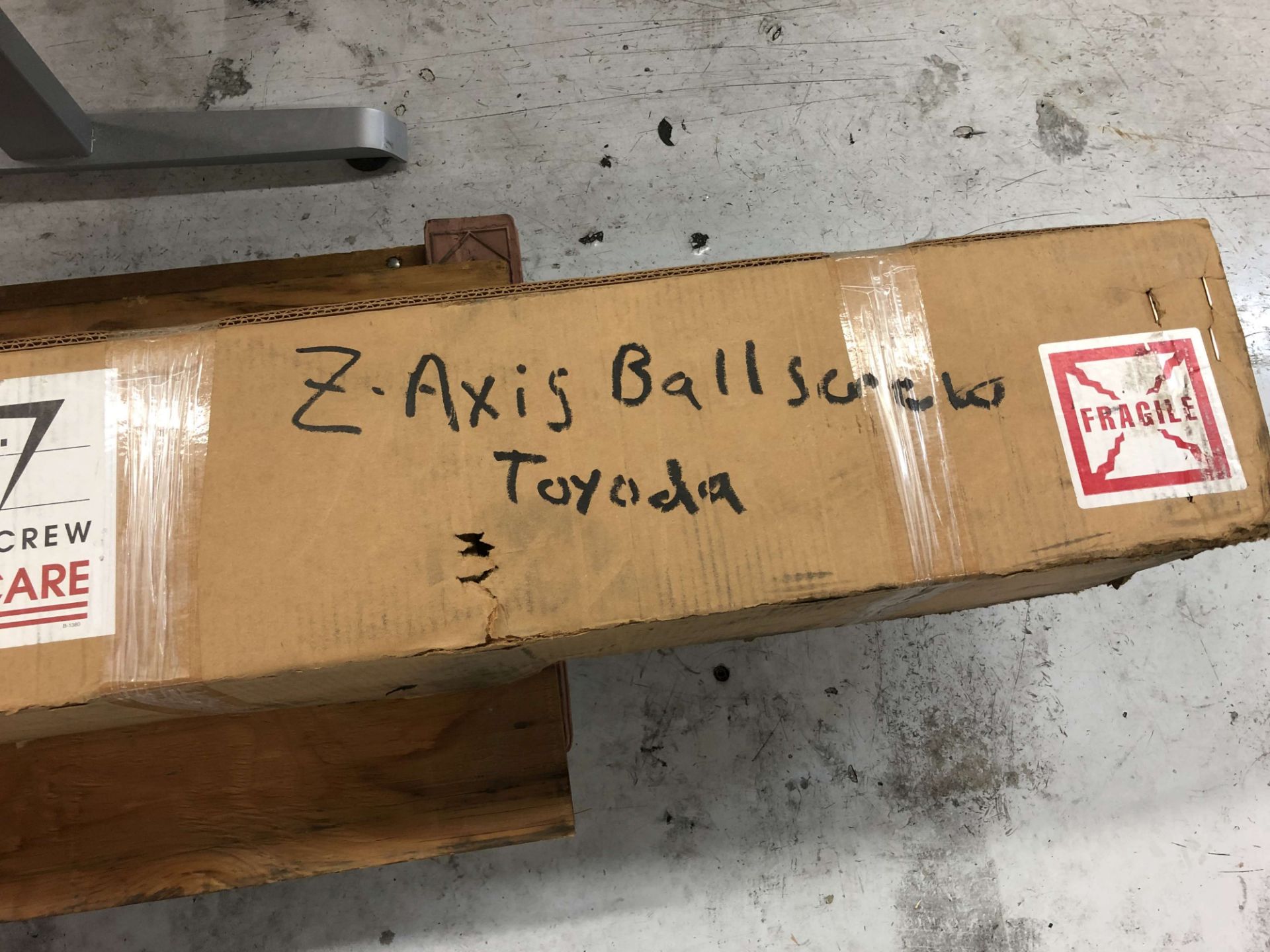 Spare Toyoda Parts, Toyoda Pallet, Table & Shelf w/ All Associated Parts [Located @ 1700 Business - Image 9 of 18