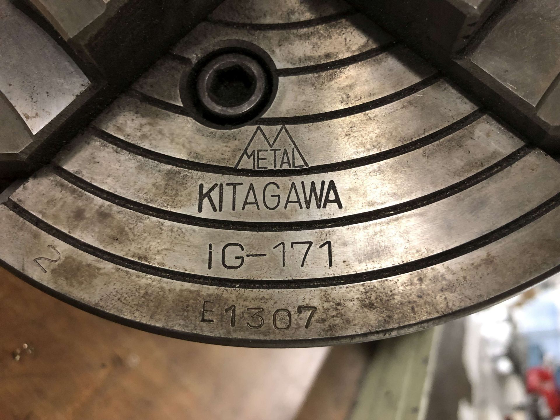 Kitagawa 8" 4-Jaw Chuck, Model IG-171 [Located @ 1700 Business Center Drive, Duarte, CA 91010] - Image 2 of 3