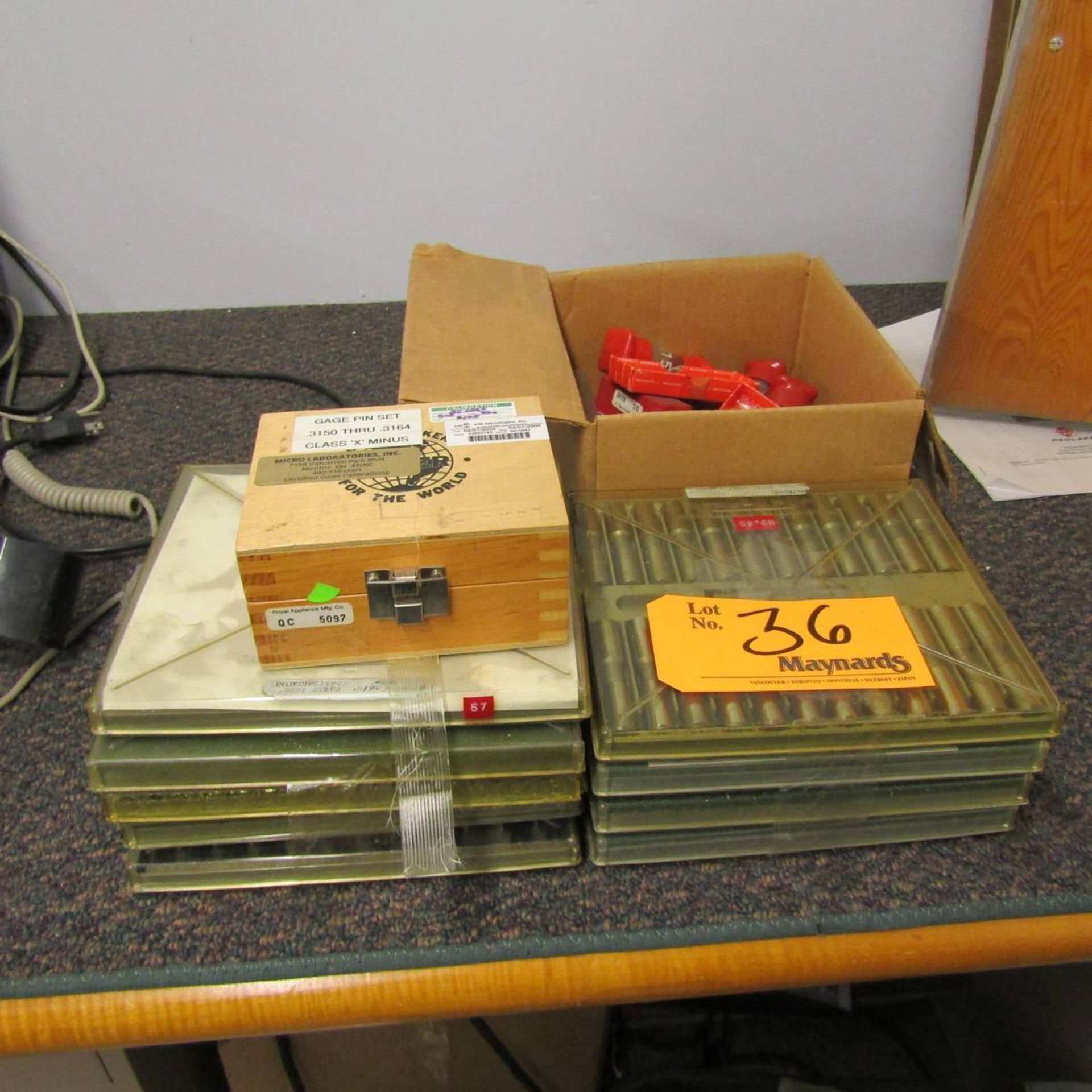 Lot of Assorted Size Pin Gage Sets - Image 2 of 5