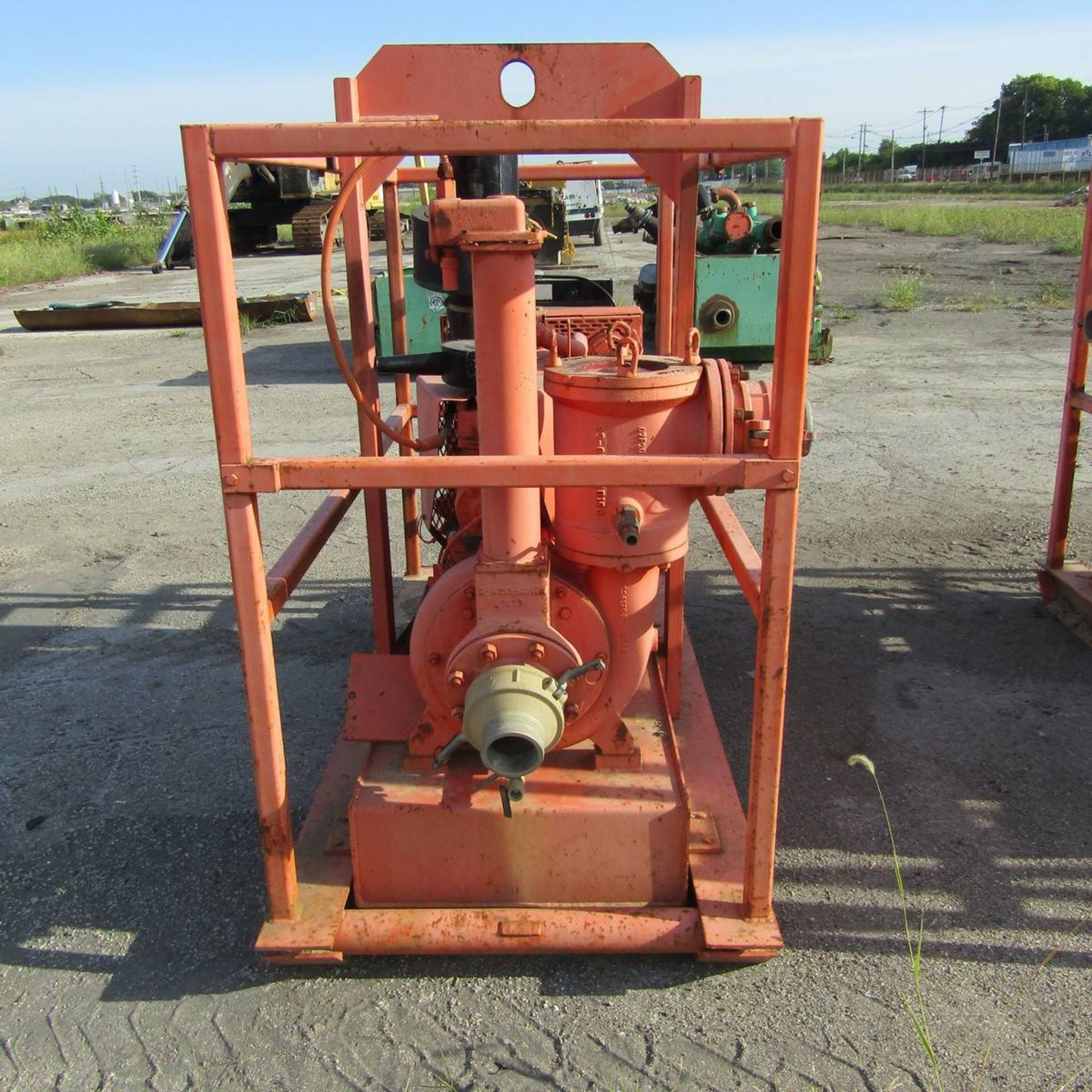 Goodwin 6" Pump on Skid - Image 3 of 4