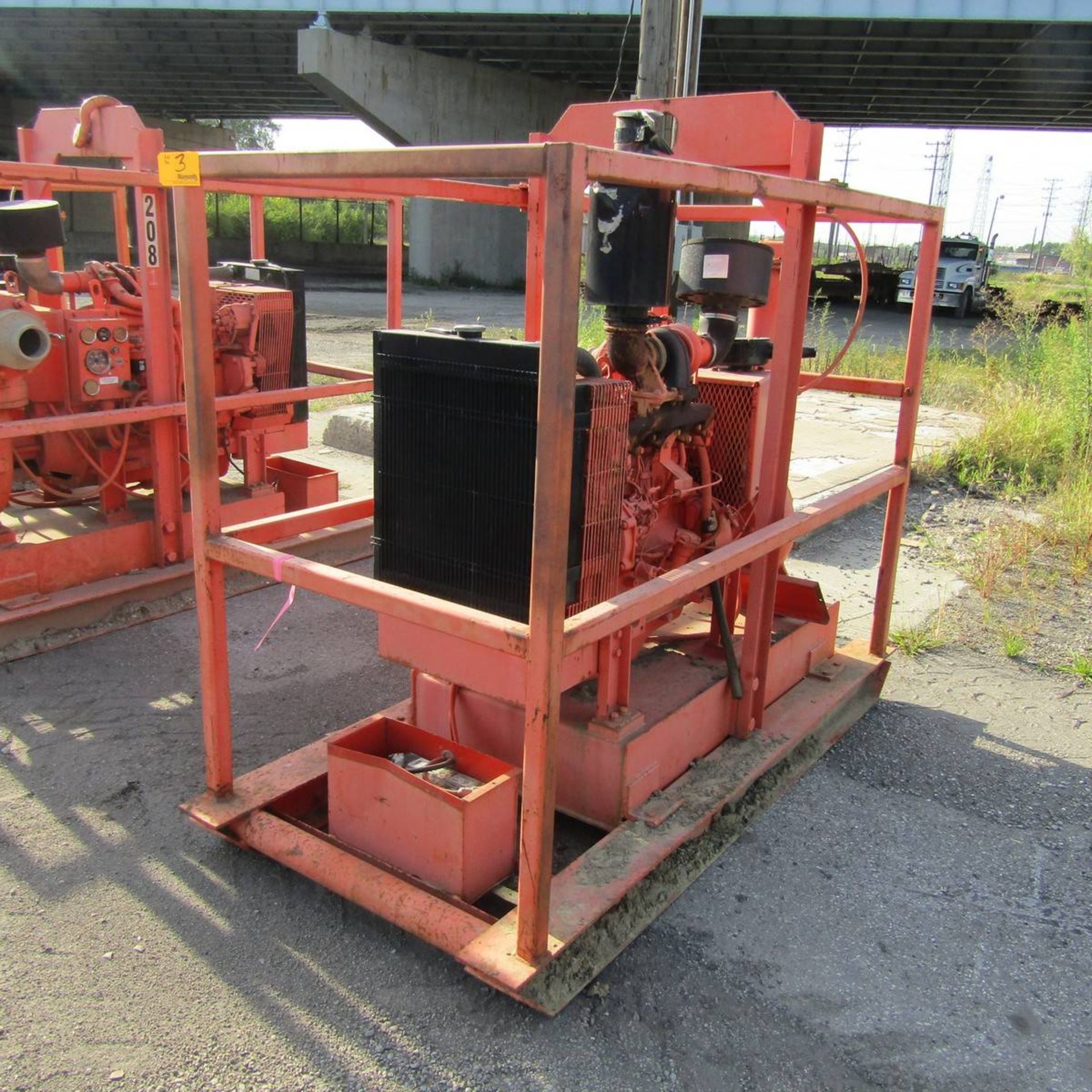 Goodwin 6" Pump on Skid - Image 2 of 4