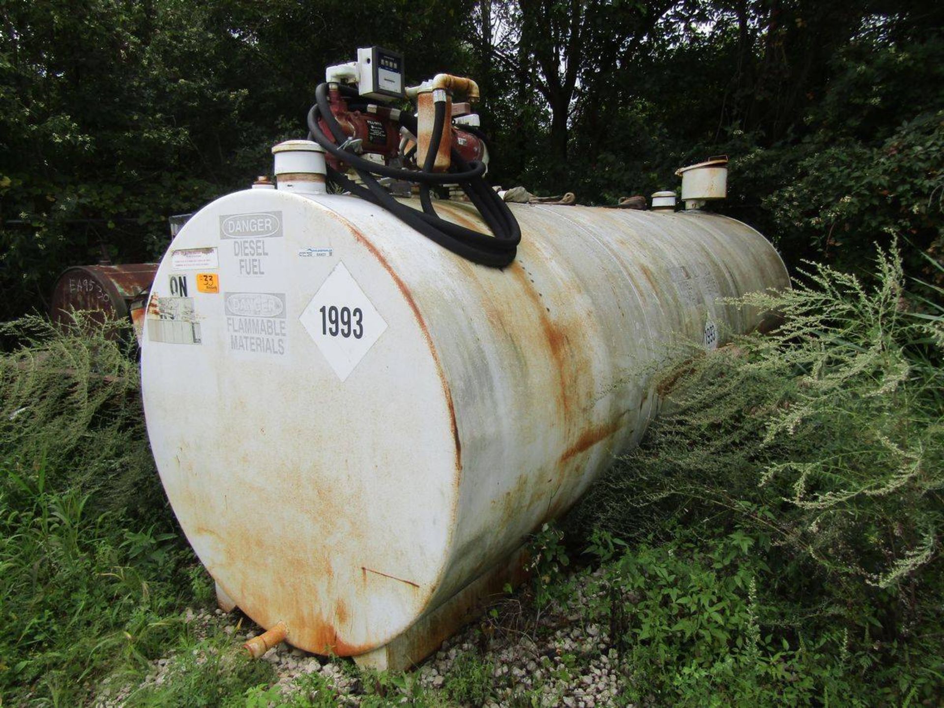 Horizontal Welded Steel Fuel Tank