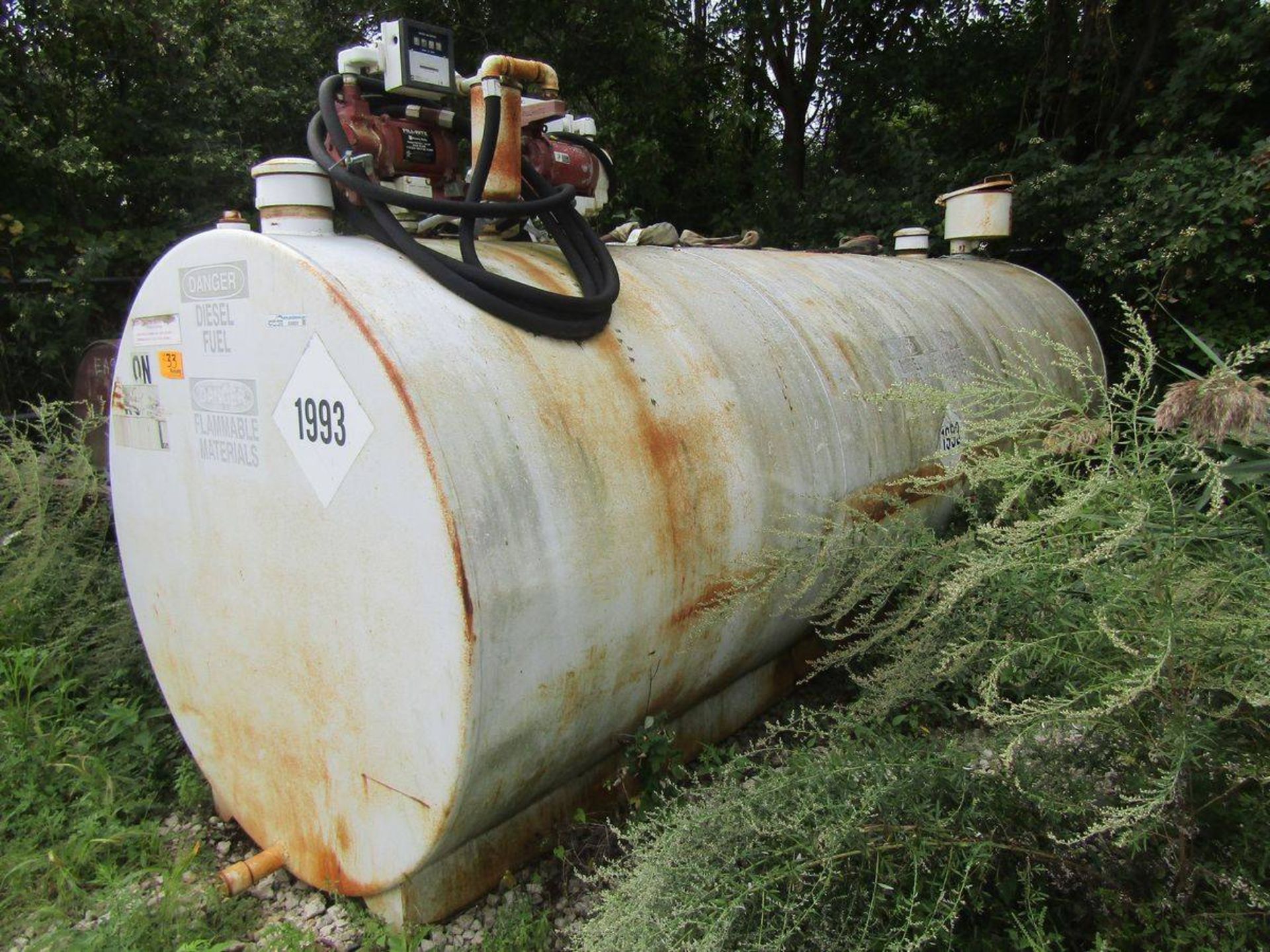 Horizontal Welded Steel Fuel Tank - Image 6 of 6