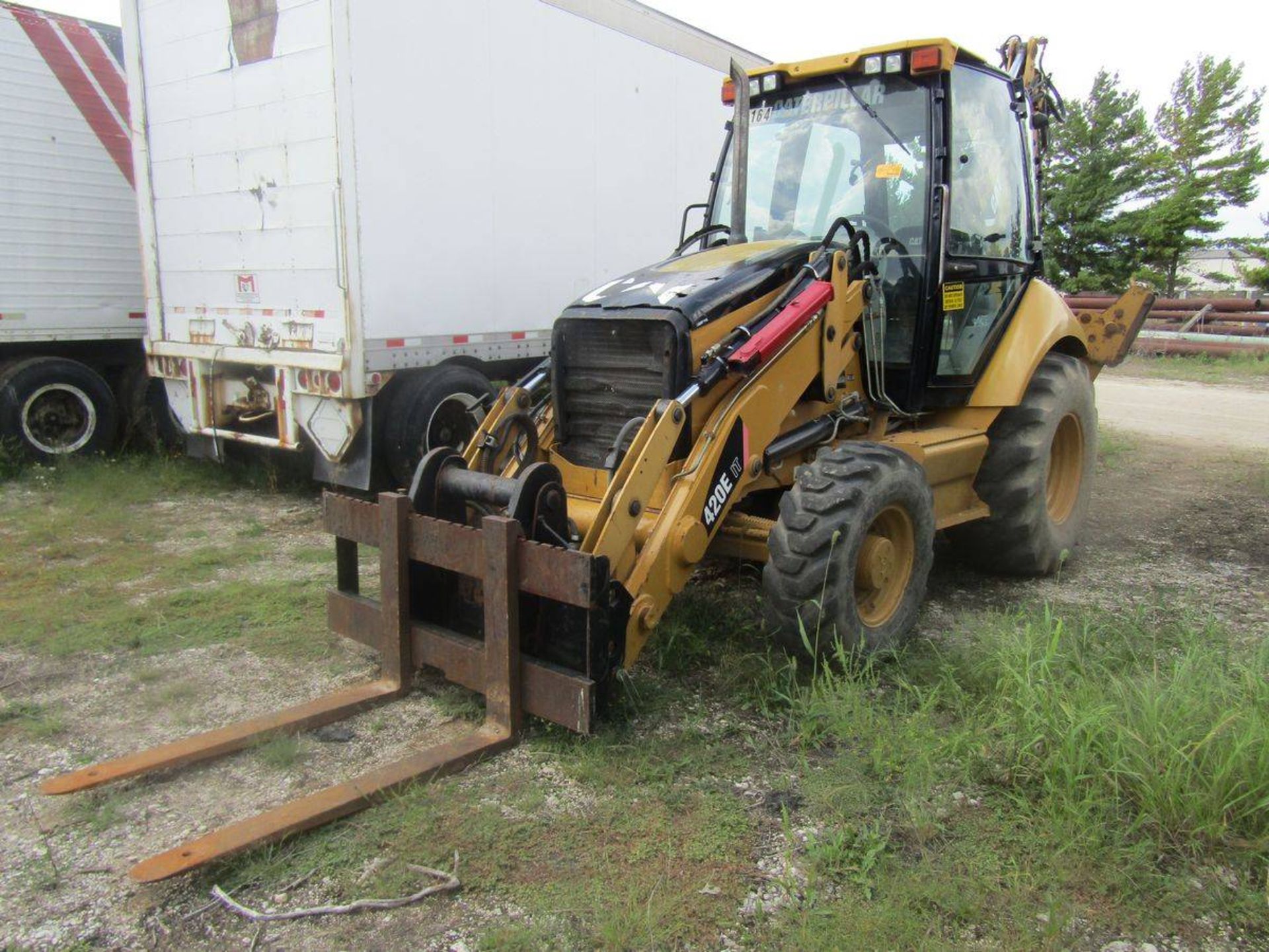 2008 Caterpillar 420E 1T Loader/Backhoe