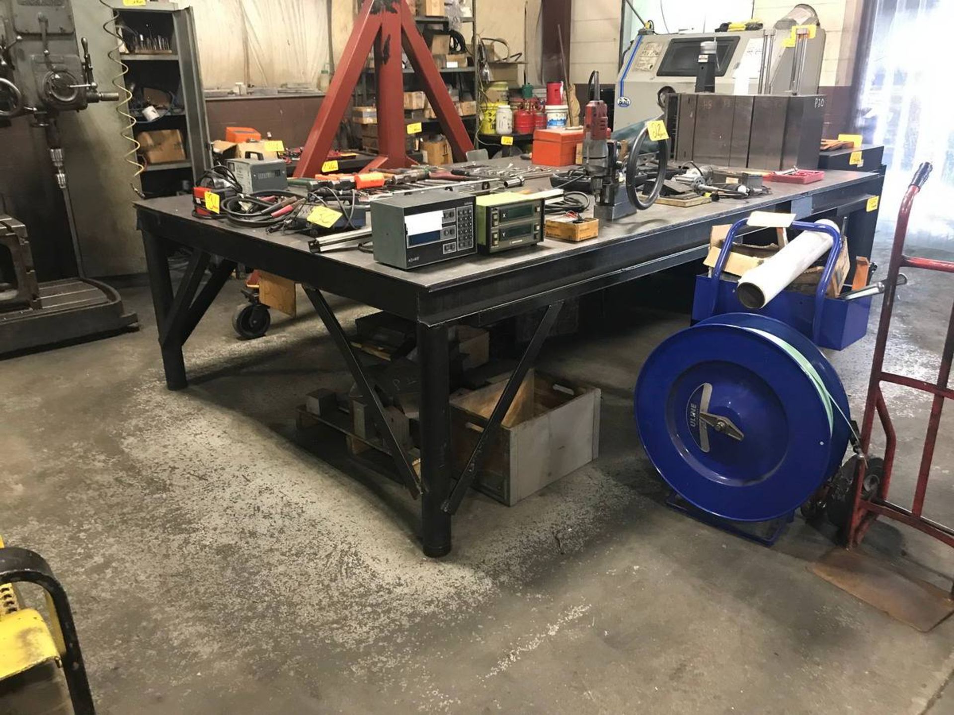 120'' x 78'' Steel Top Fabricating Table - Image 2 of 2