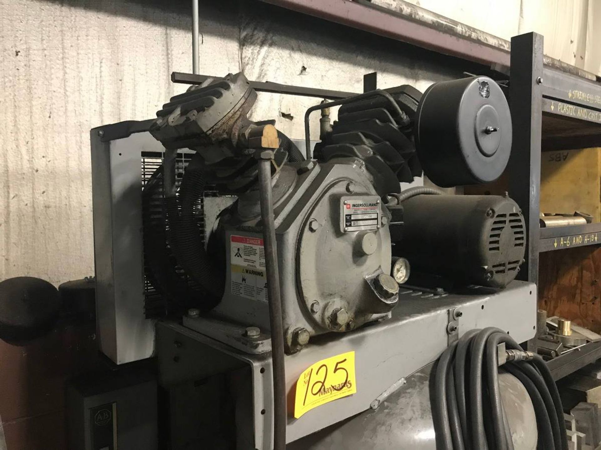 Ingersoll-Rand T30 Air Compressor - Image 2 of 2