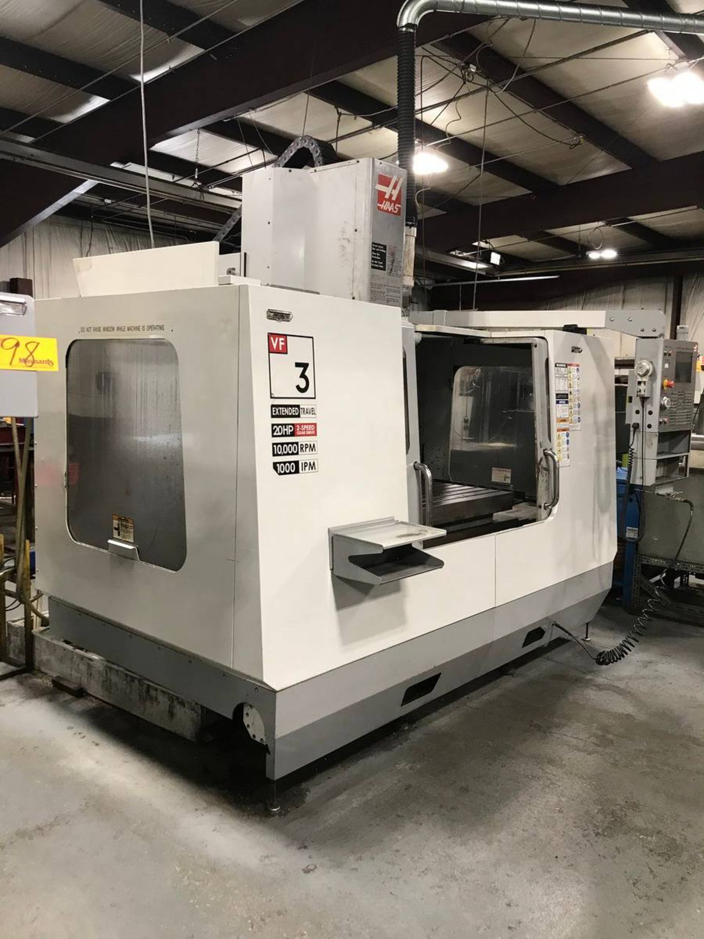 2005 HAAS VF-3BYT CNC Vertical Machine Center - Image 2 of 9