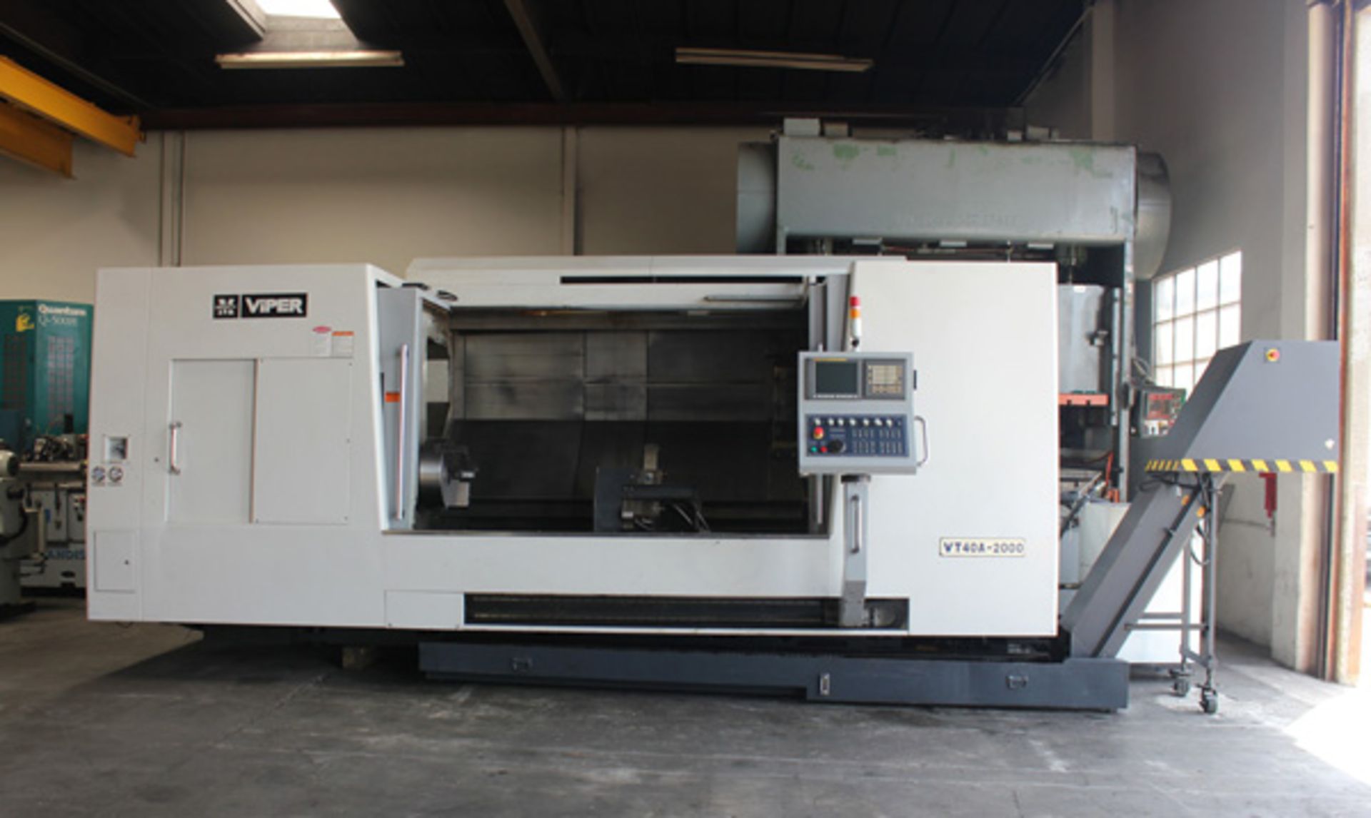 2011 Mighty Viper CNC Turning Center | 34.6" x 78.7", Located In: Huntington Park, CA - 8544HP - Image 5 of 29