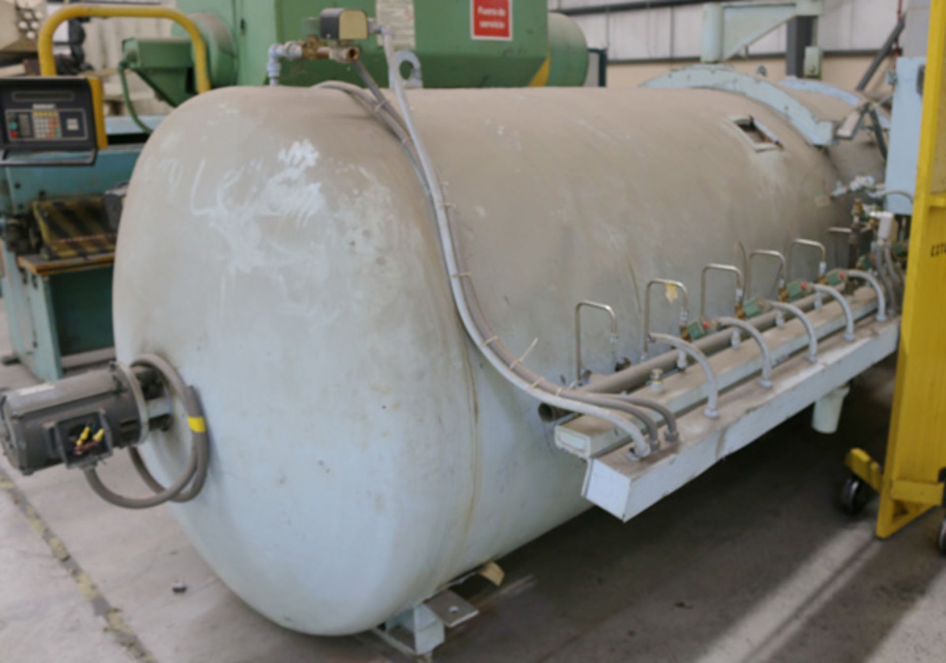 Bandag Heated Autoclave | 36" x 120" x 300 Degrees F, Located In: Huntington Park, CA - 8530HP - Image 3 of 9