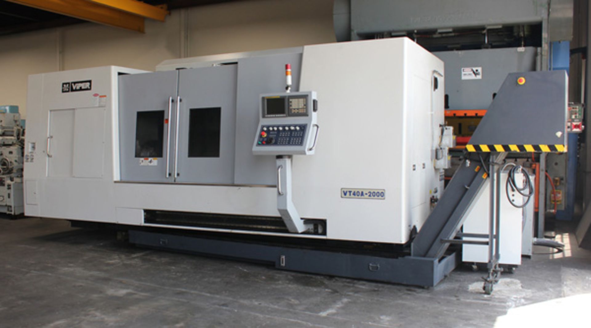 2011 Mighty Viper CNC Turning Center | 34.6" x 78.7", Located In: Huntington Park, CA - 8544HP