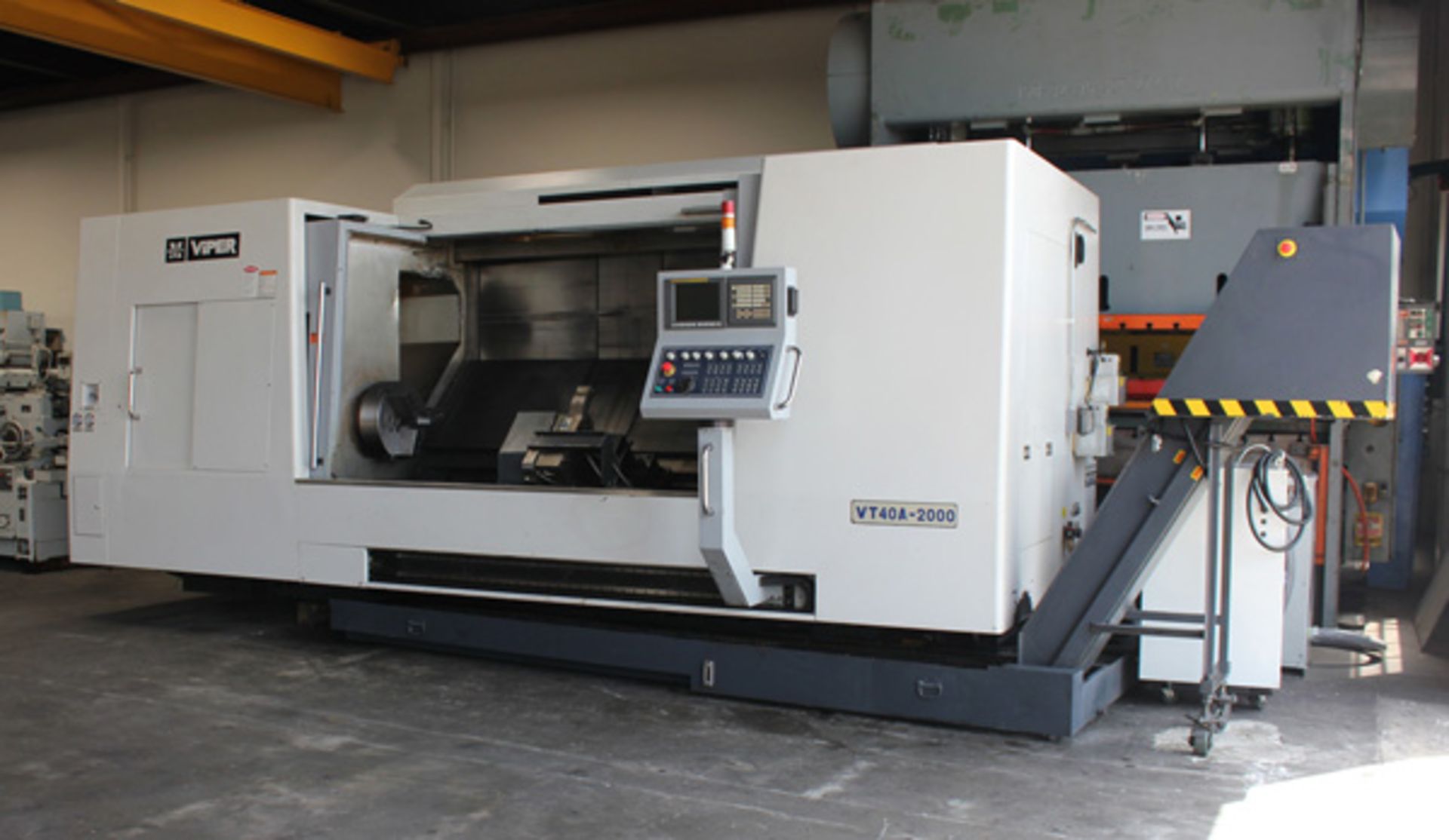 2011 Mighty Viper CNC Turning Center | 34.6" x 78.7", Located In: Huntington Park, CA - 8544HP - Image 3 of 29