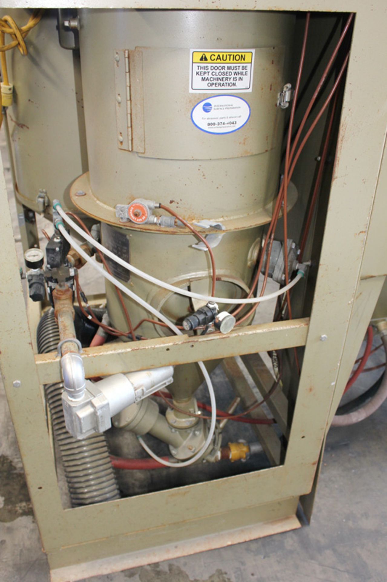 2007 Clemco Pressure Type Blast Cabinet With Dust Collector | 36" x 35" x 37", Located In: - Image 13 of 16