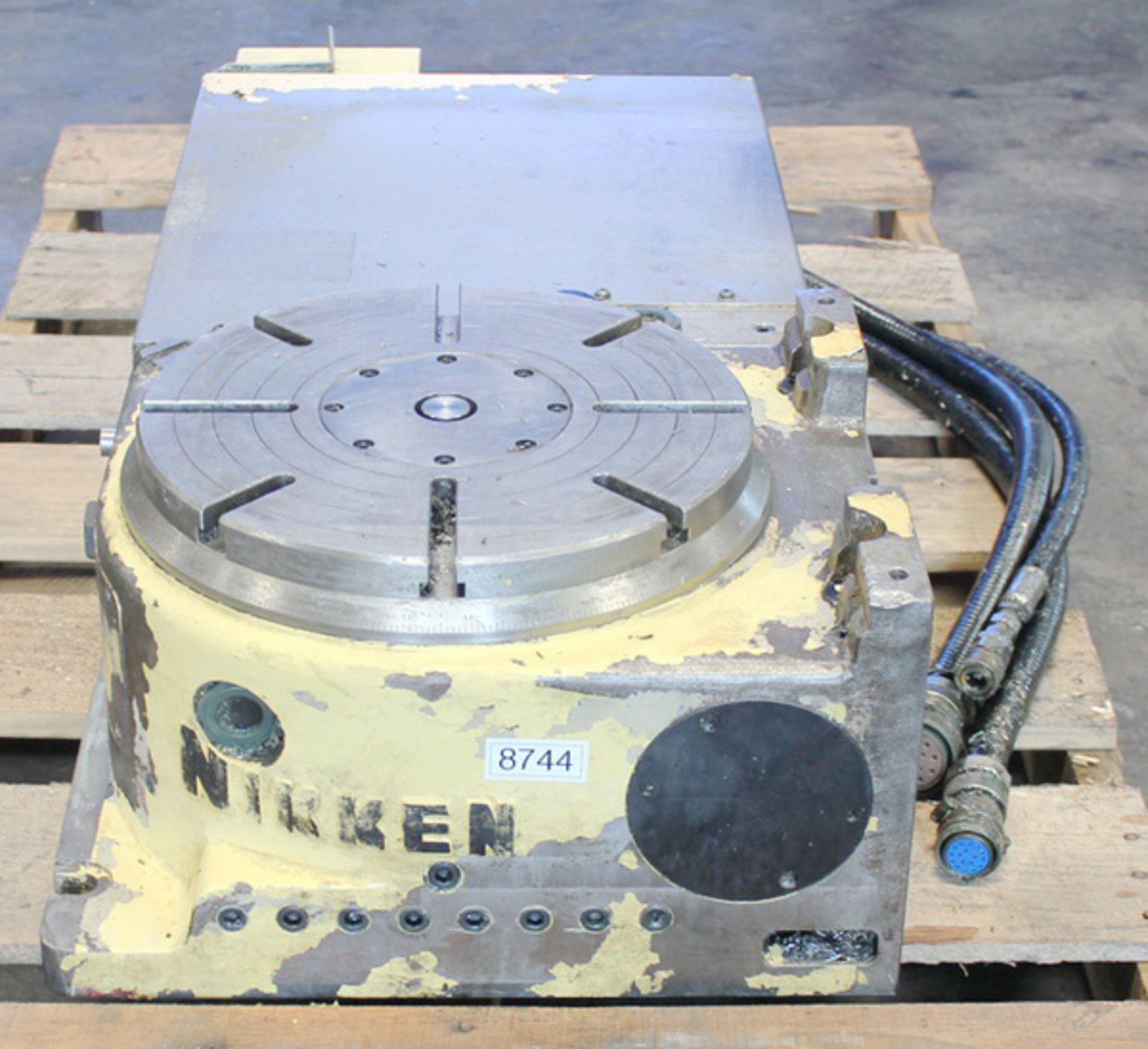 Nikken CNC Heavy Duty Rotary Table | 12.6", Located In: Huntington Park, CA - 8744HP