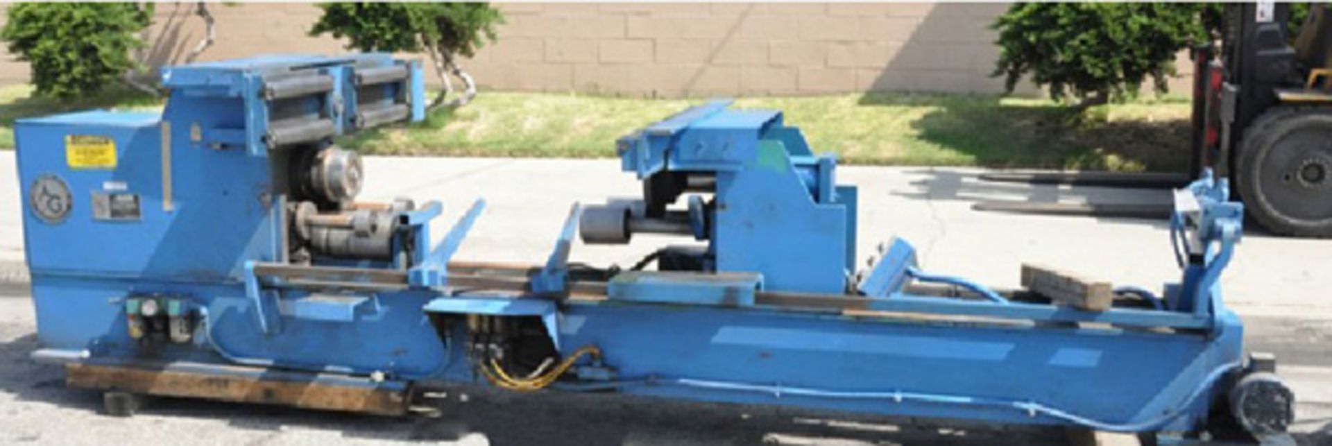 Atlanta Grotness Tank Bead Former Machine | 10 Ga. x 0"-110", Located In: Huntington Park, CA -